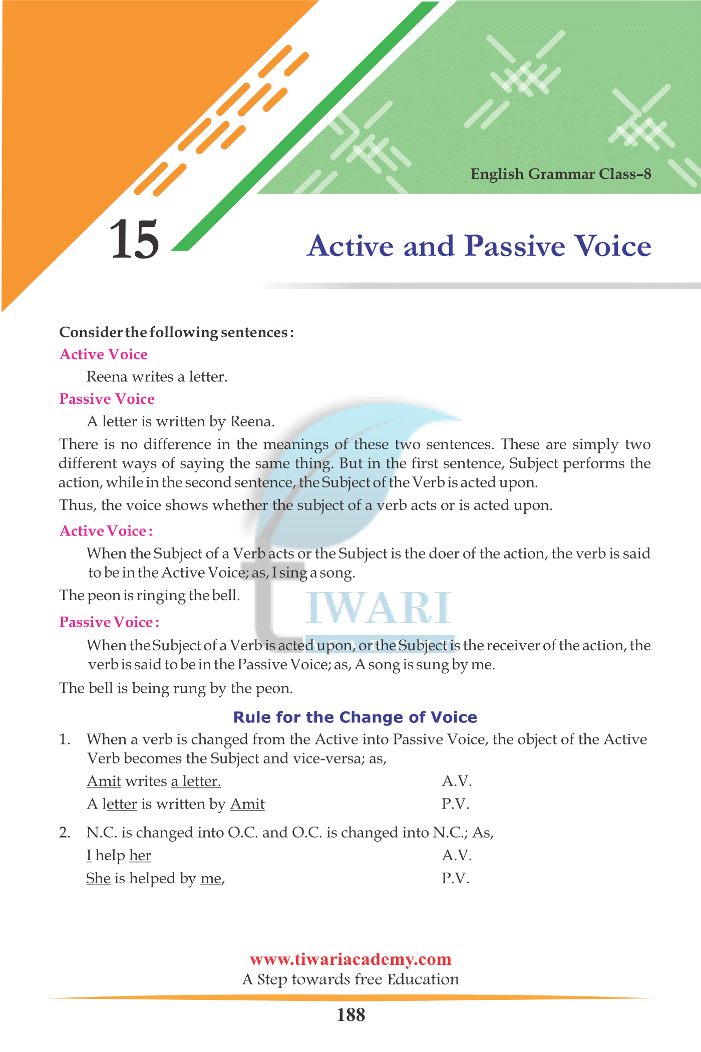 passive voice in research papers