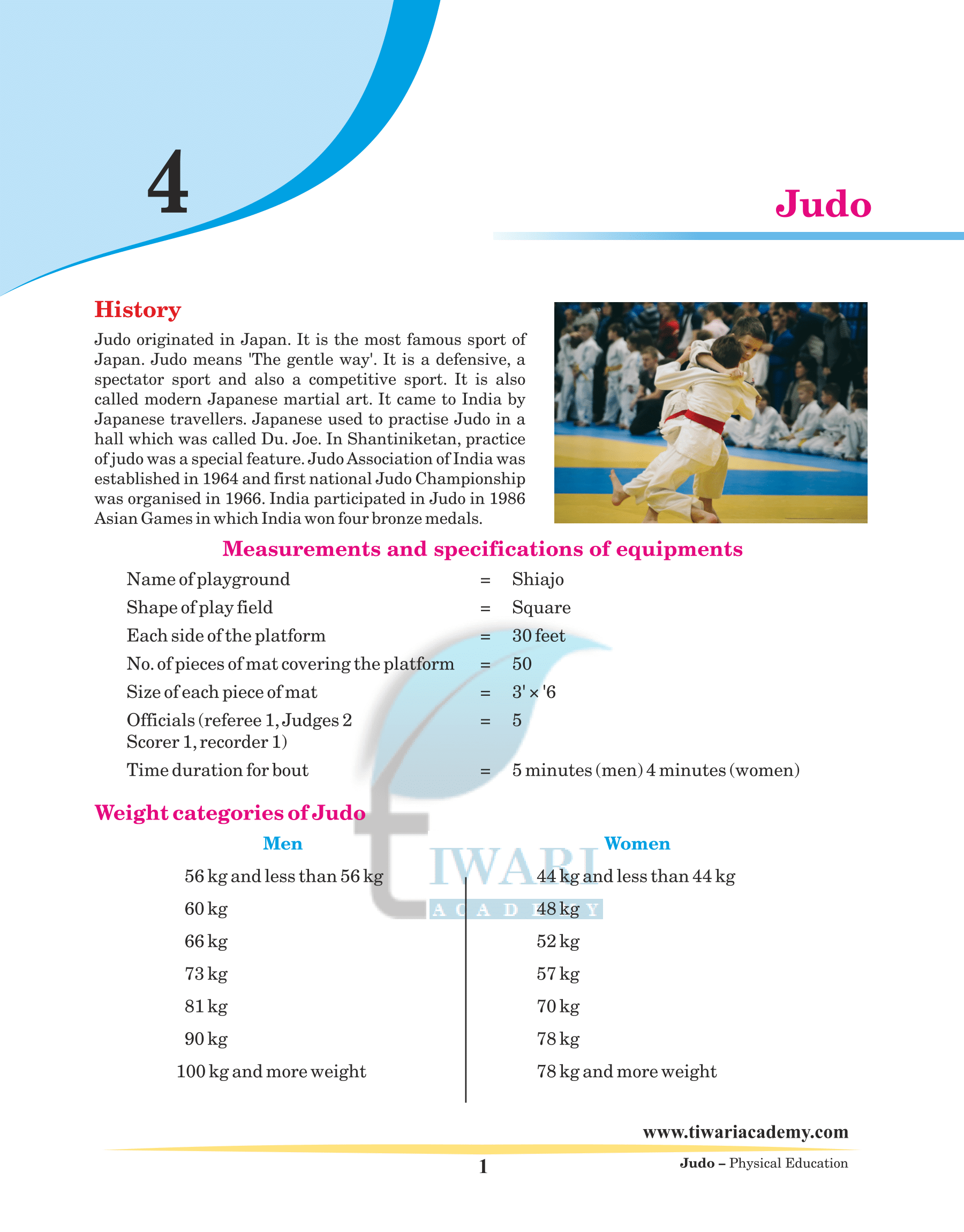 How to play Judo?