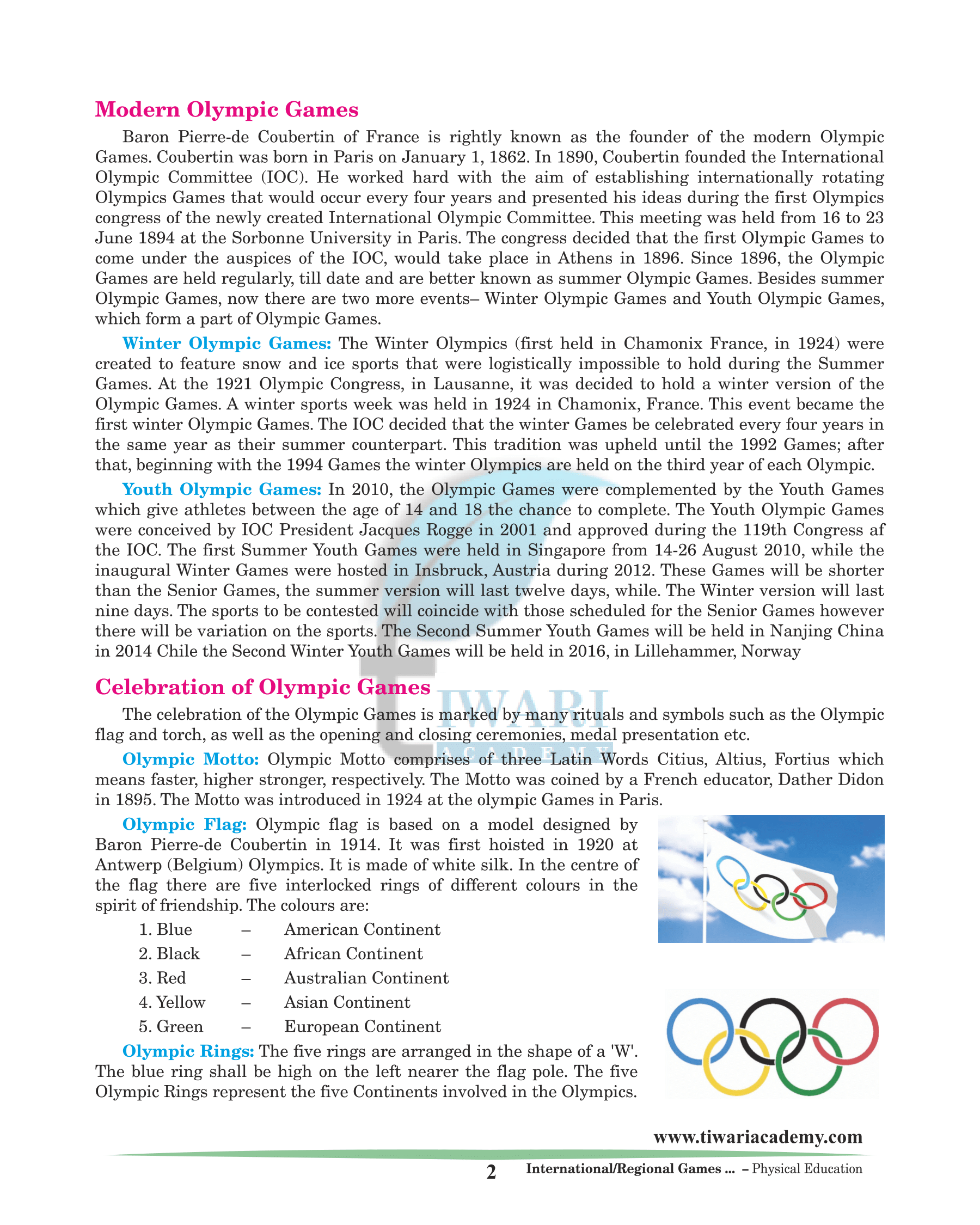 What is Olympics games?
