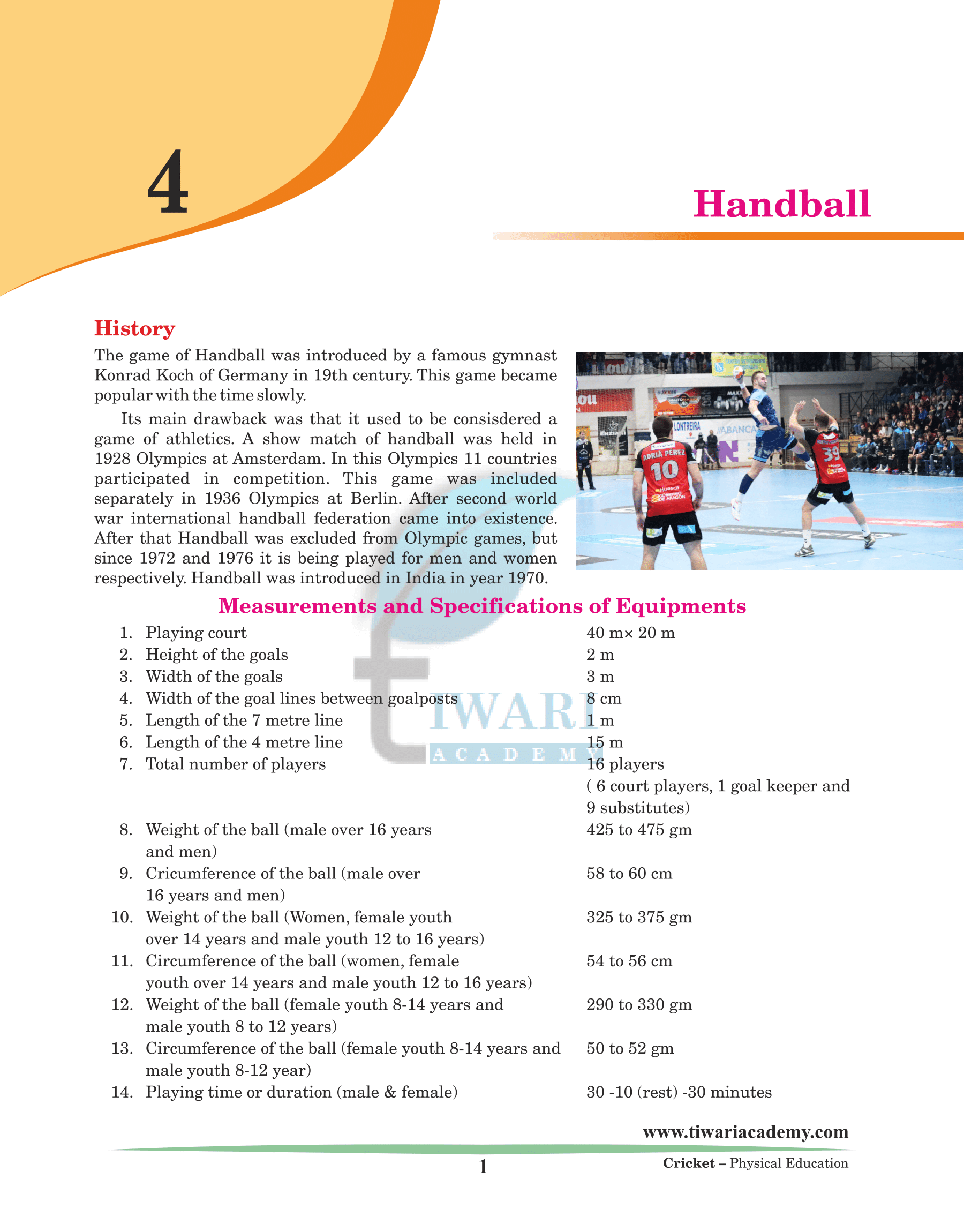 How do we play Handball?