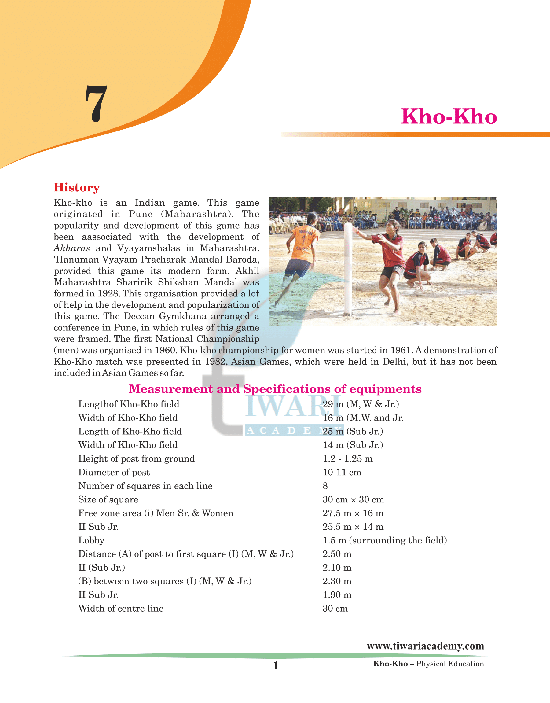 Kho Kho: History, rules and how to play