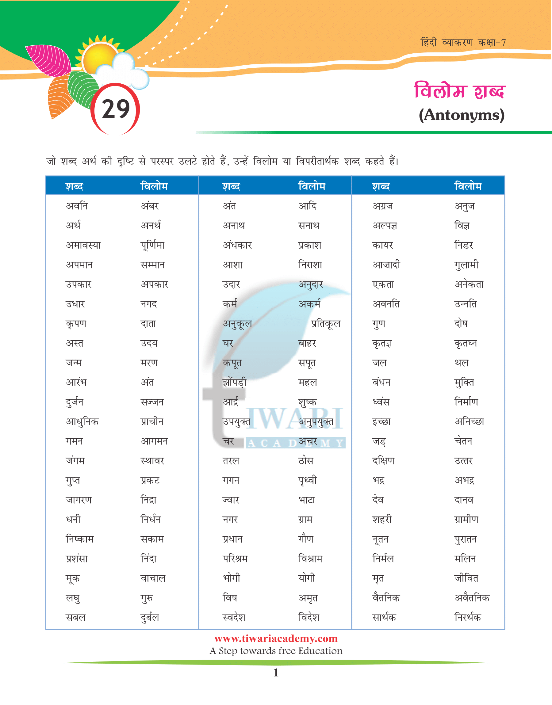 इयत्ता-सहावी,विषय-इंग्रजी - Flip eBook Pages 1-50