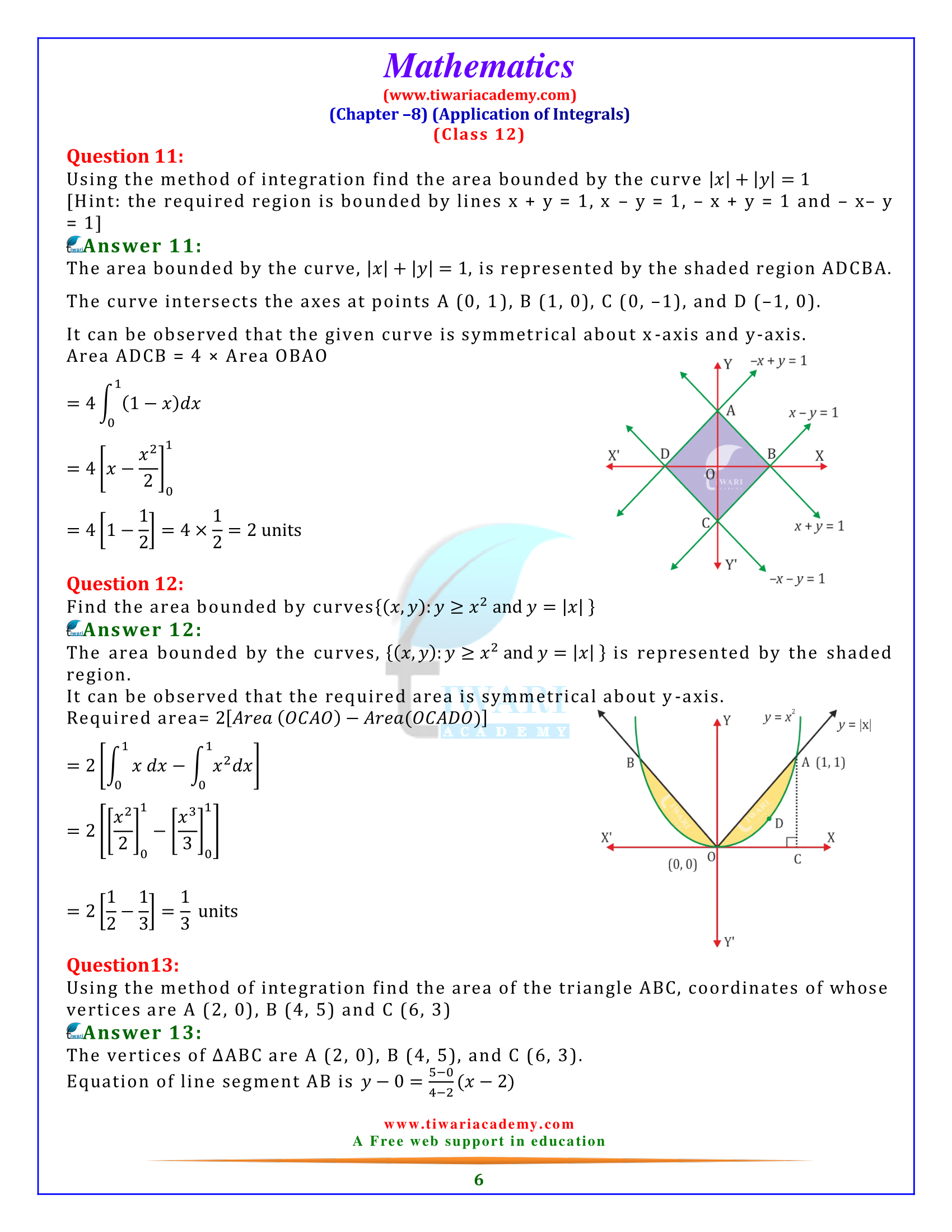 NCERT Solutions for Class 12 Maths Chapter 8 Miscellaneous Exercise 8 in PDF format