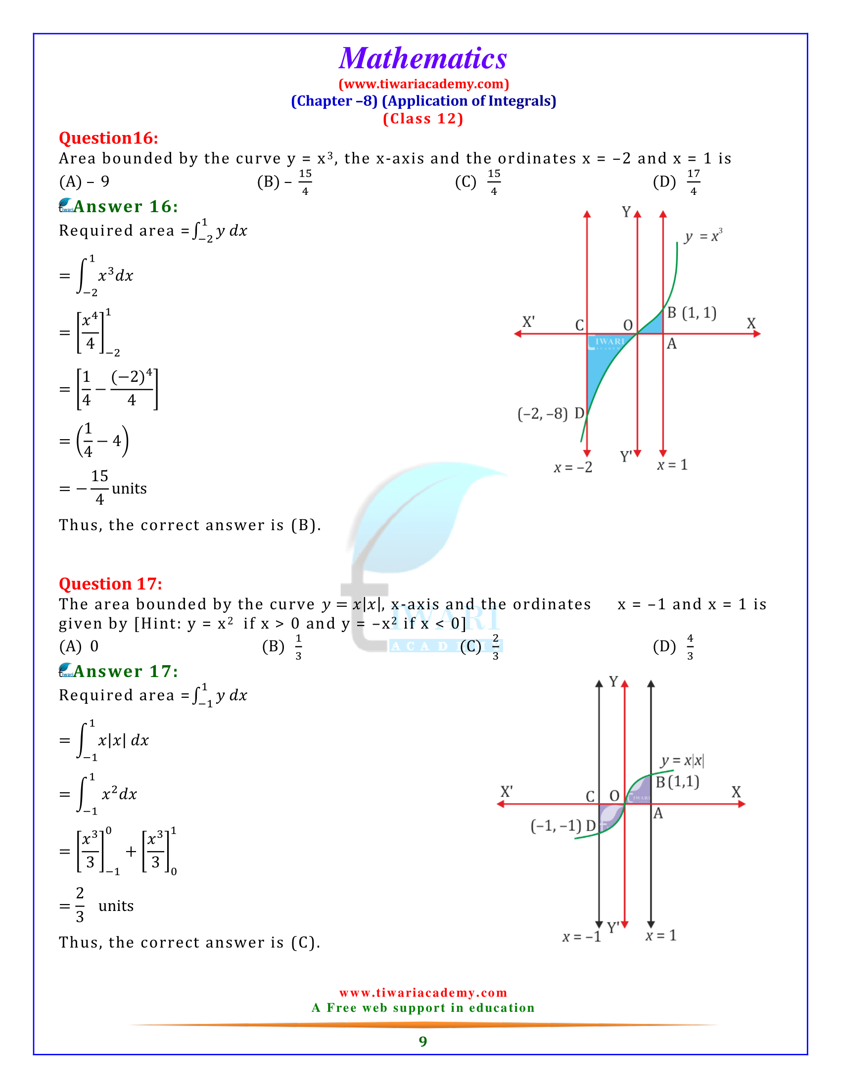 NCERT Solutions for Class 12 Maths Chapter 8 Miscellaneous Exercise 8 for new session
