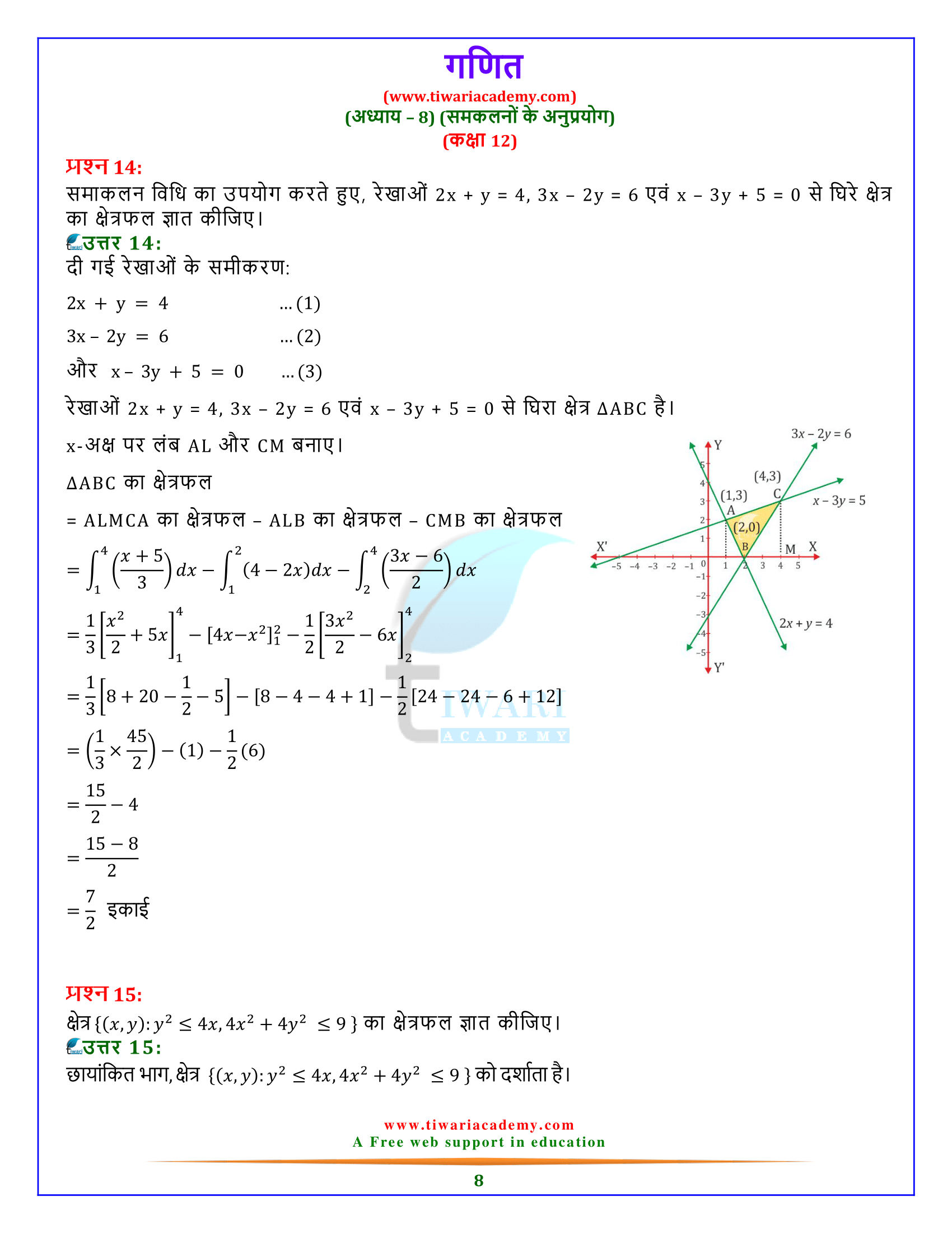 CBSE Class 12 Maths Chapter 8 Miscellaneous ex.