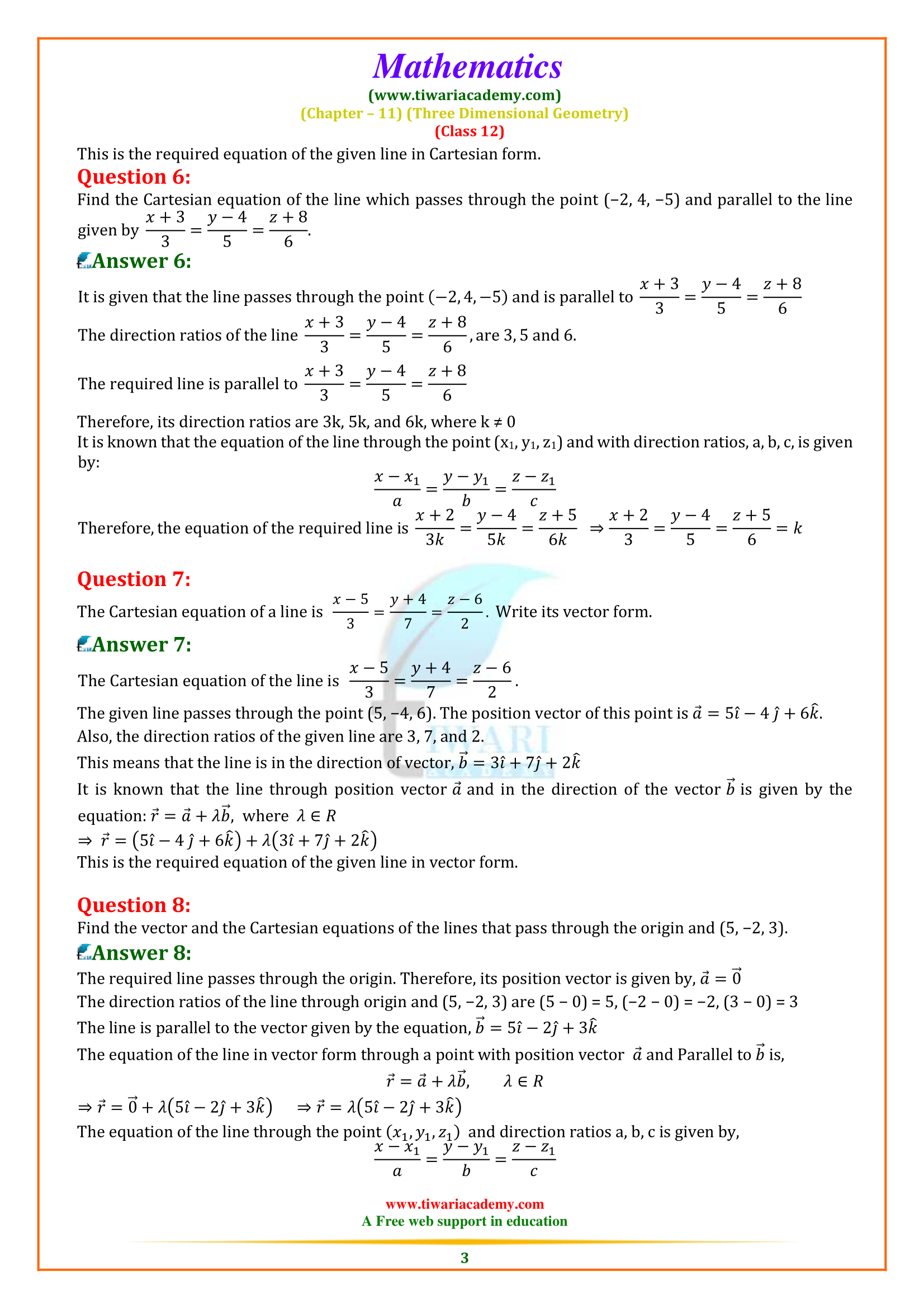 CBSE class 12 math ex. 11.2