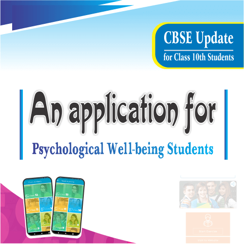 CBSE application for psychological well-being students