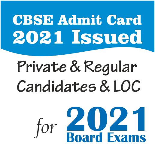 CBSE Admit Card 2021