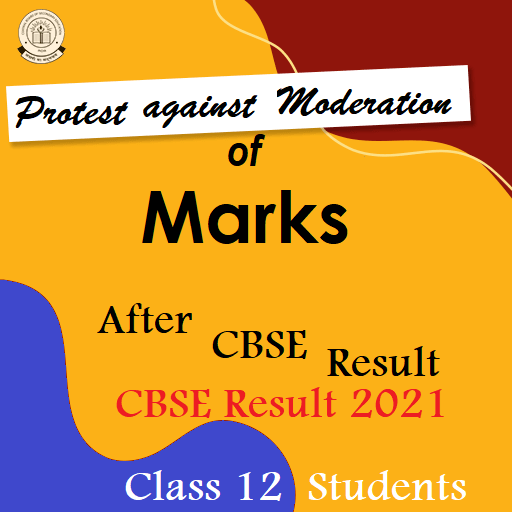 CBSE Students Protest Against the Moderation of Marks