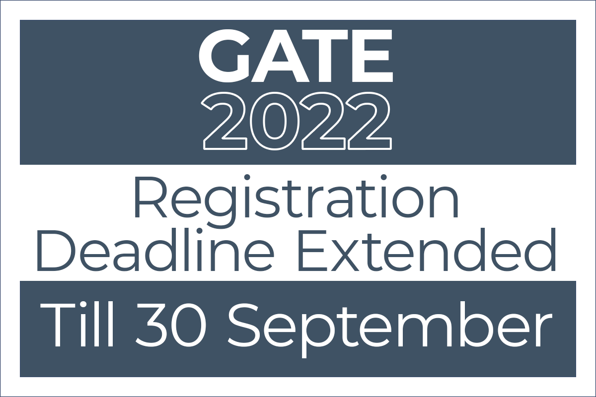 GATE 2022 Registration