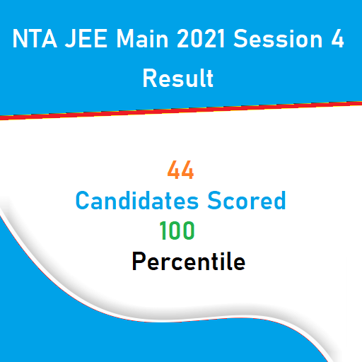 JEE Main 2021 Session 4 Result