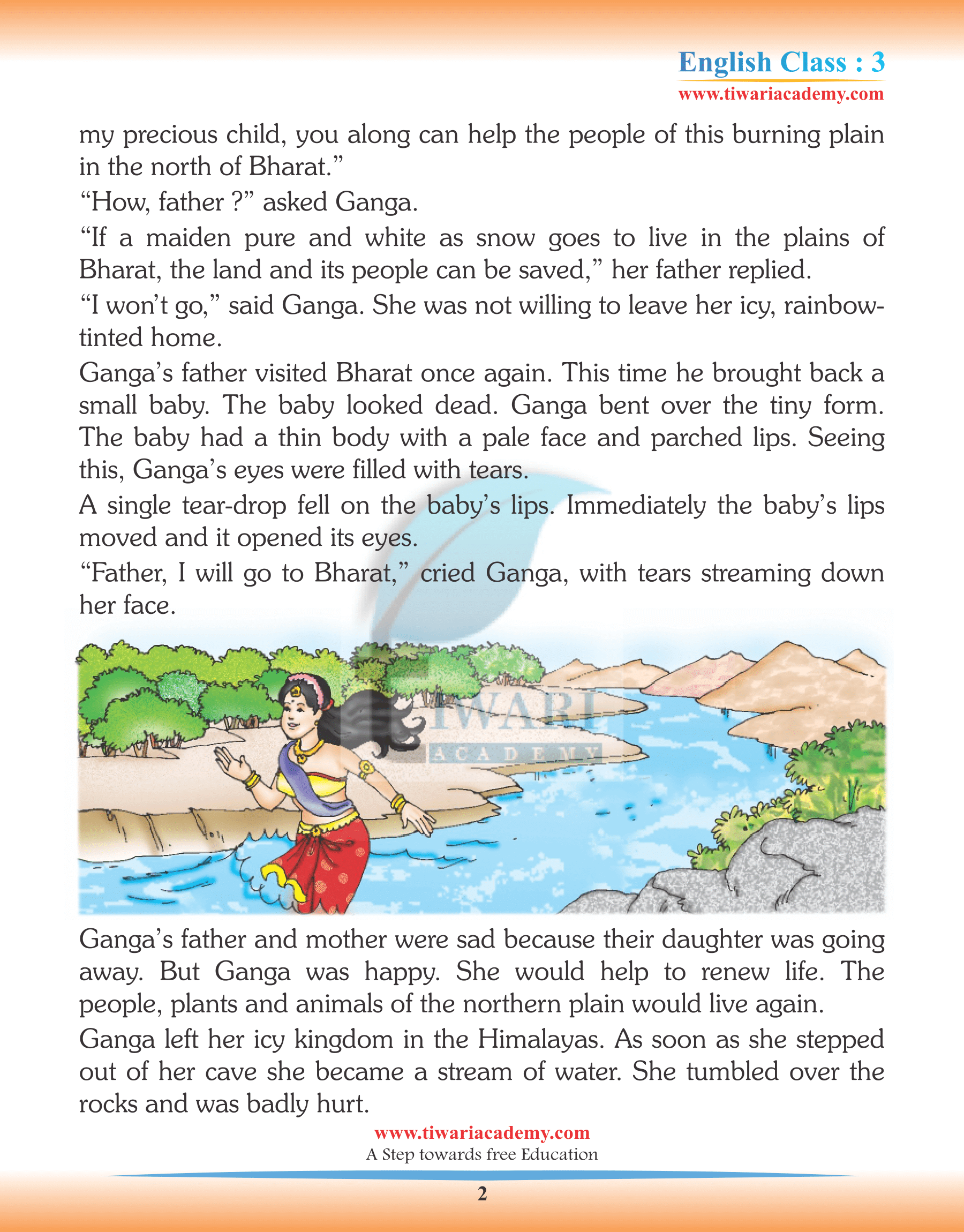 Class 3 English Chapter 5 Practice Story
