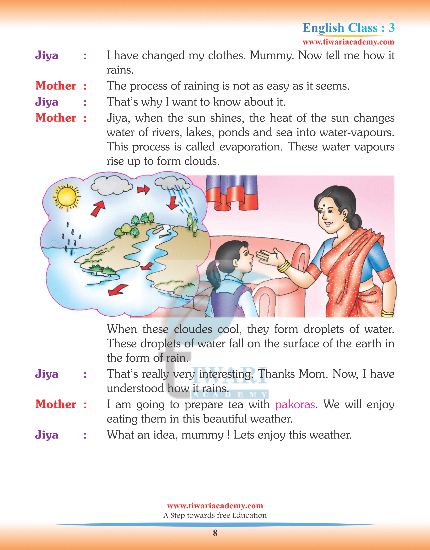 Class 3 English Chapter 6 Revision