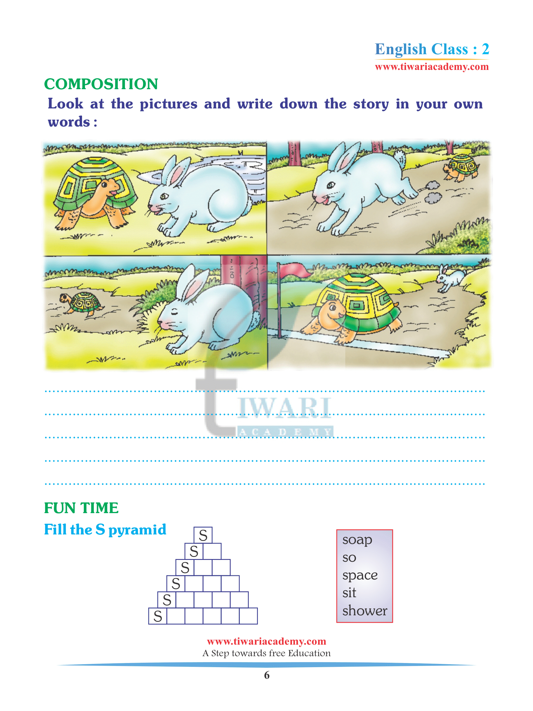 Class 2 English Unit 8 Picture Composition