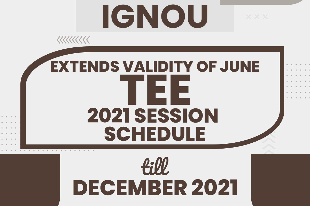 IGNOU Extends Validity