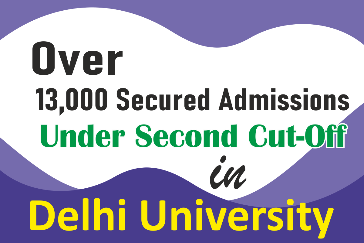 Admissions Under Second Cut-Off List