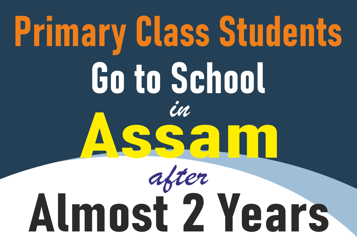 Primary Class Students go to School