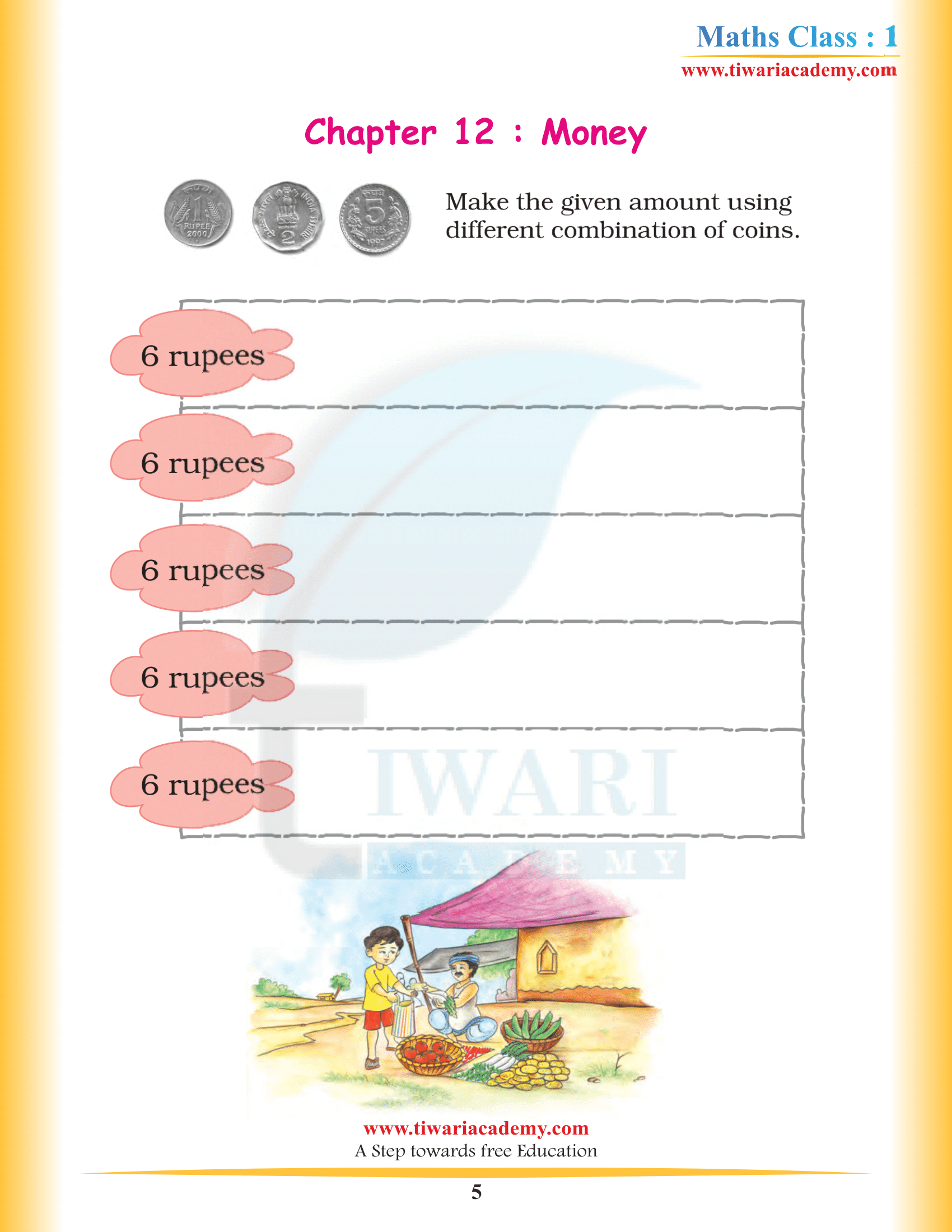 Class 1 Maths Chapter 12 PDF