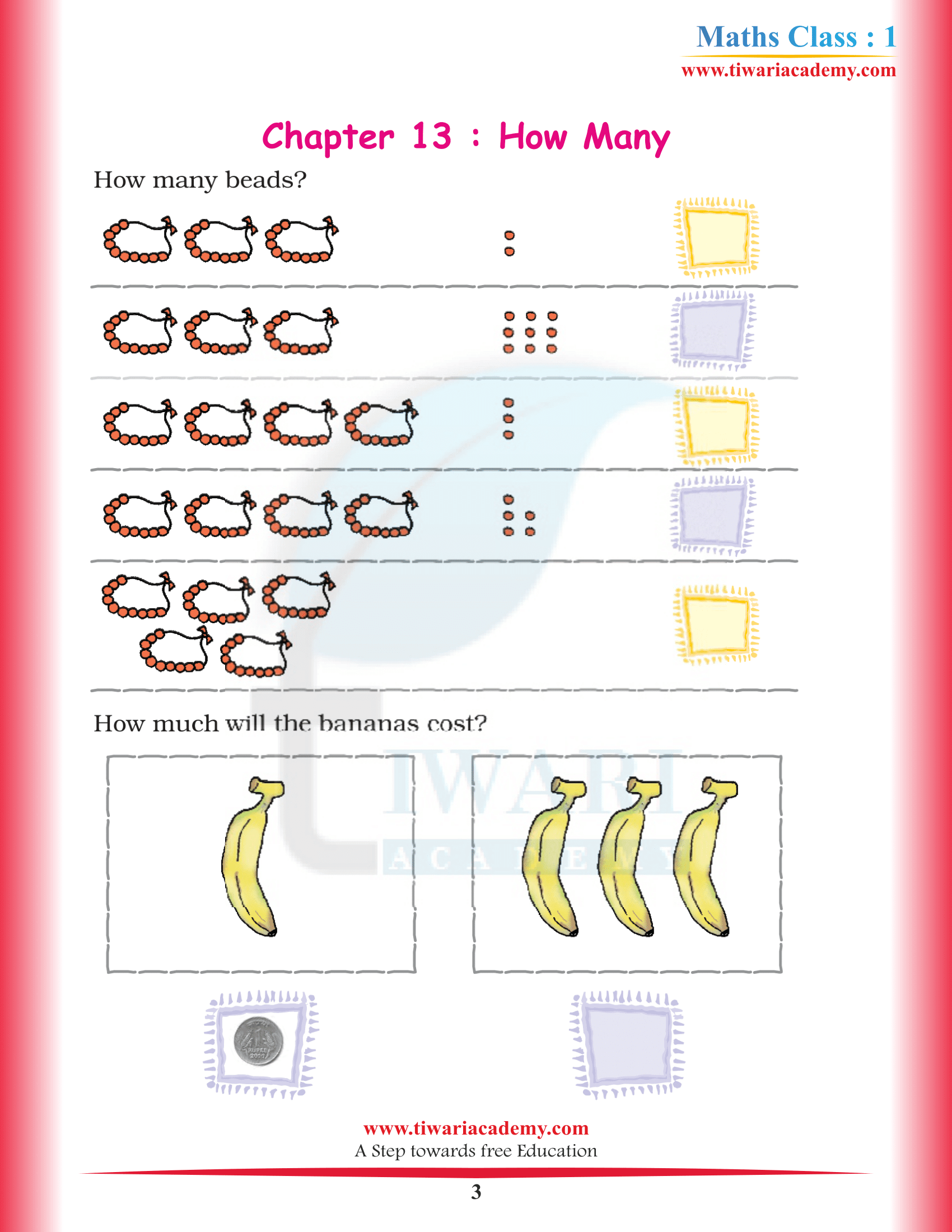 Class 1 Maths Chapter 13