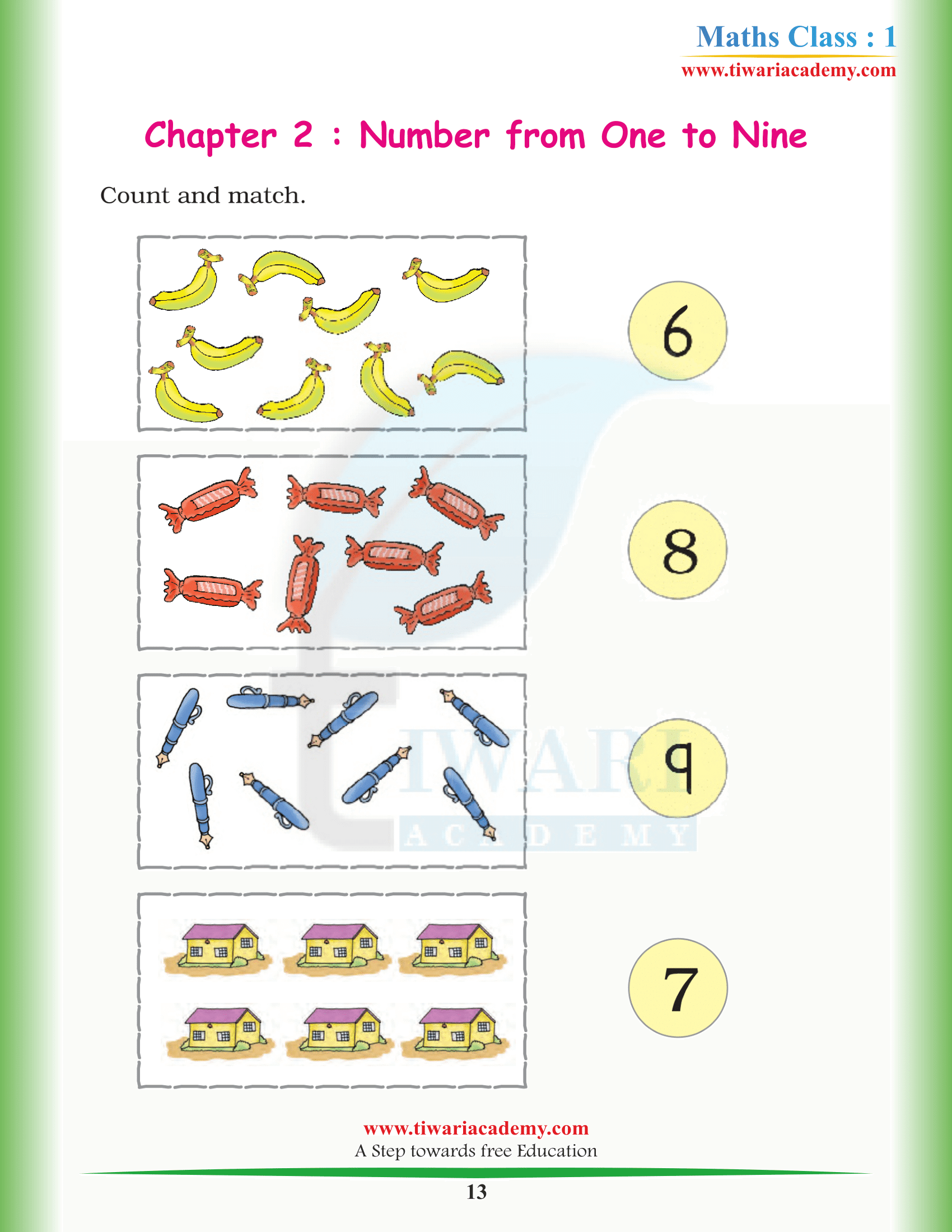 Grade 1 Maths Chapter 2 PDF