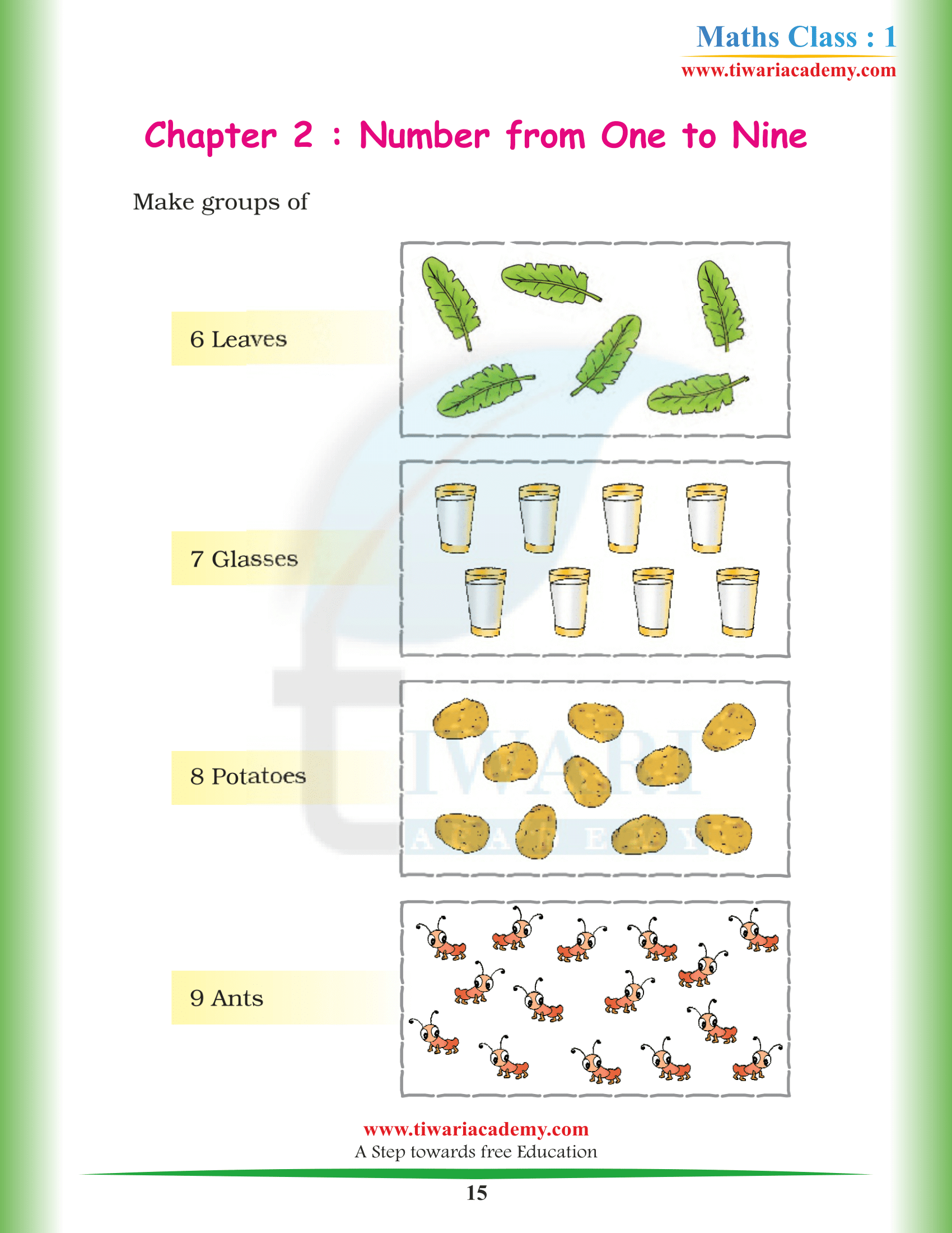 Grade 1 Maths Chapter 2 download