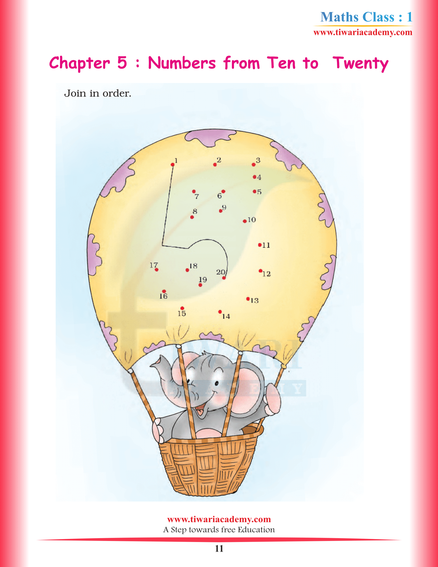 Grade 1 Maths Chapter 5 numbers