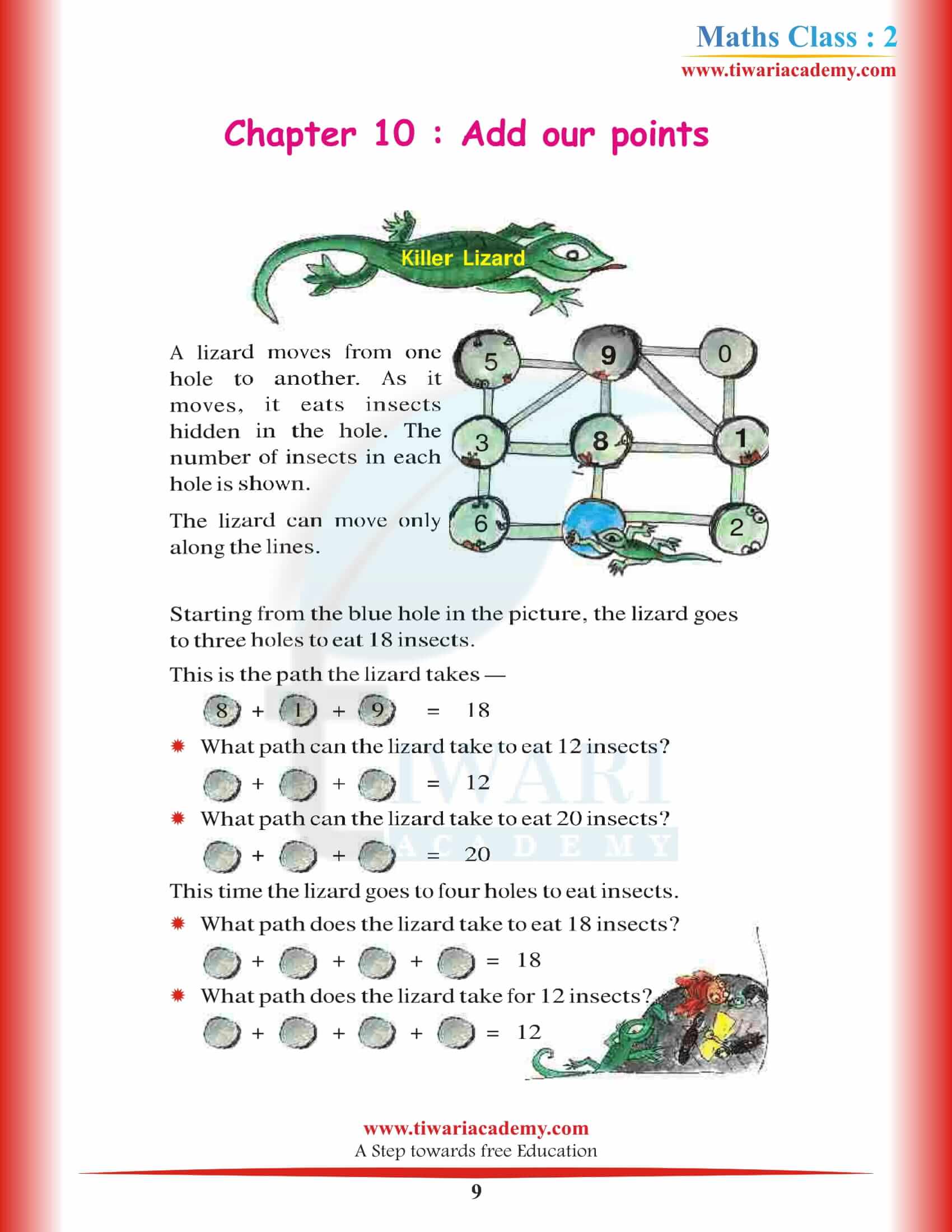 NCERT Solutions for Class 2 Maths Chapter 10 free solutions