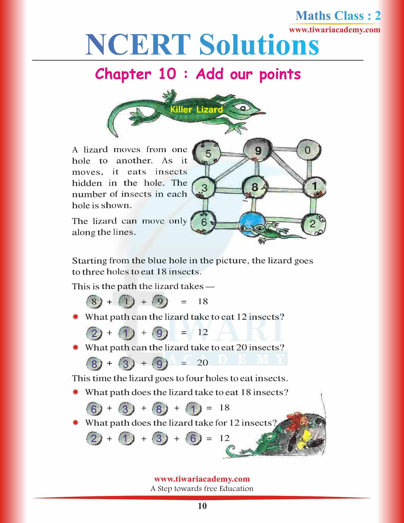 NCERT Solutions for Class 2 Maths Chapter 10 guide