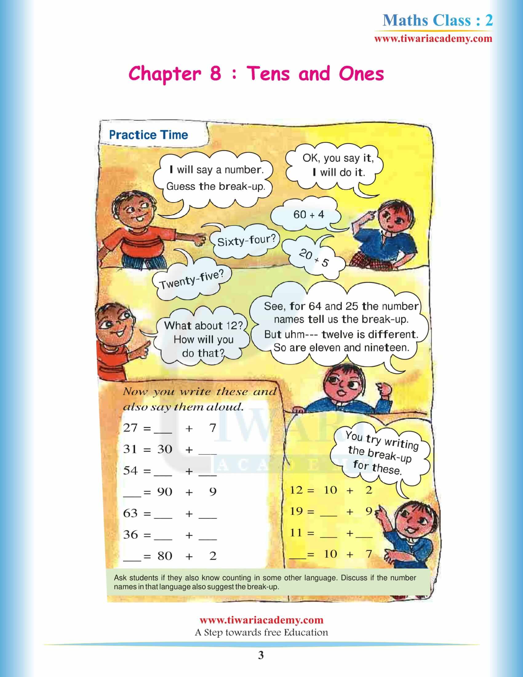 NCERT Solutions for Class 2 Maths Chapter 8