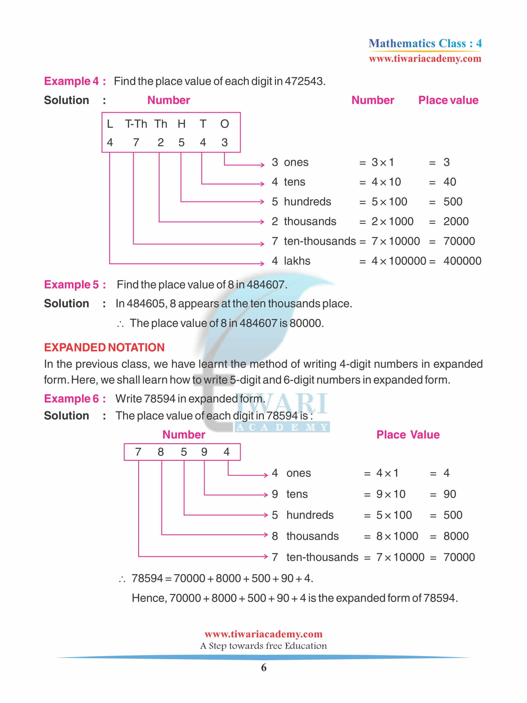 Class 4 Maths Chapter 10 Revision Assignments