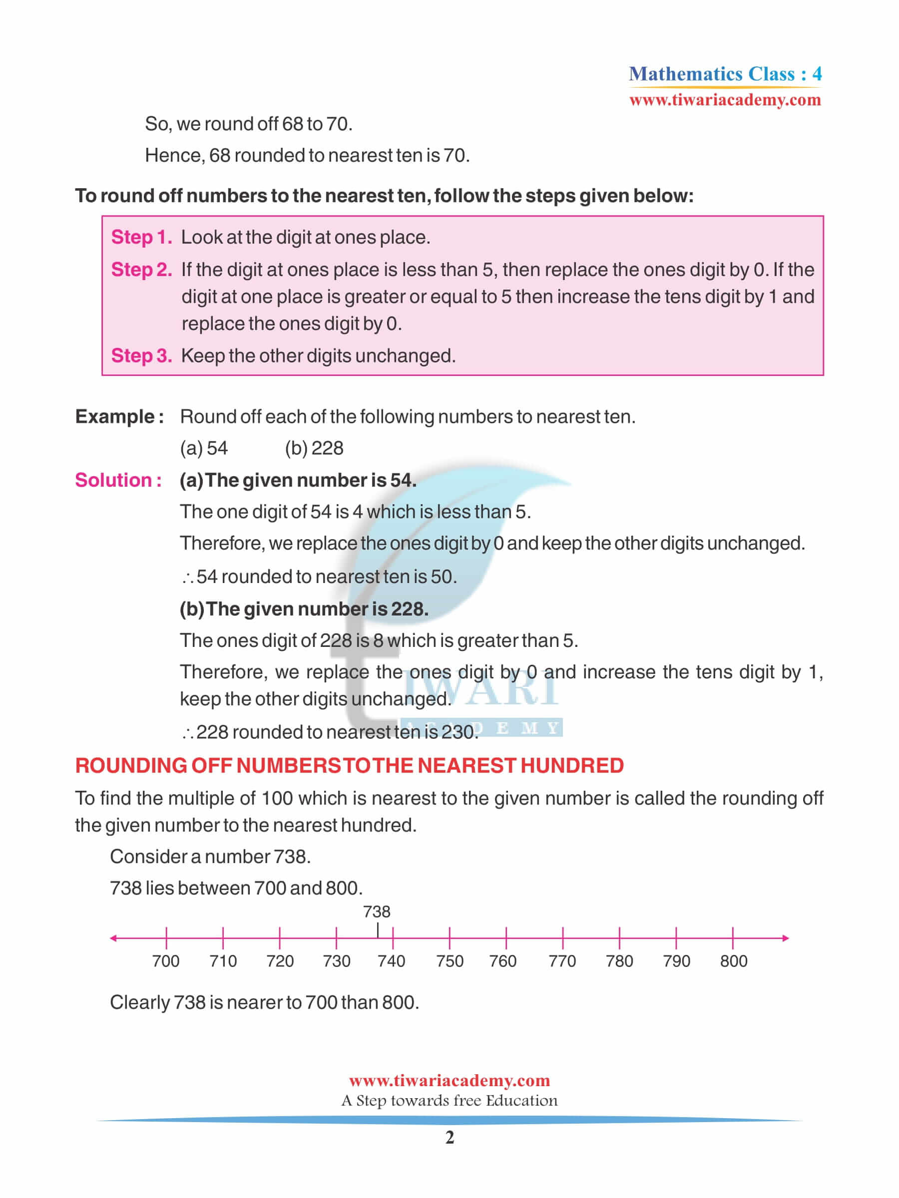 Class 4 Maths Chapter 12 Revision Questions