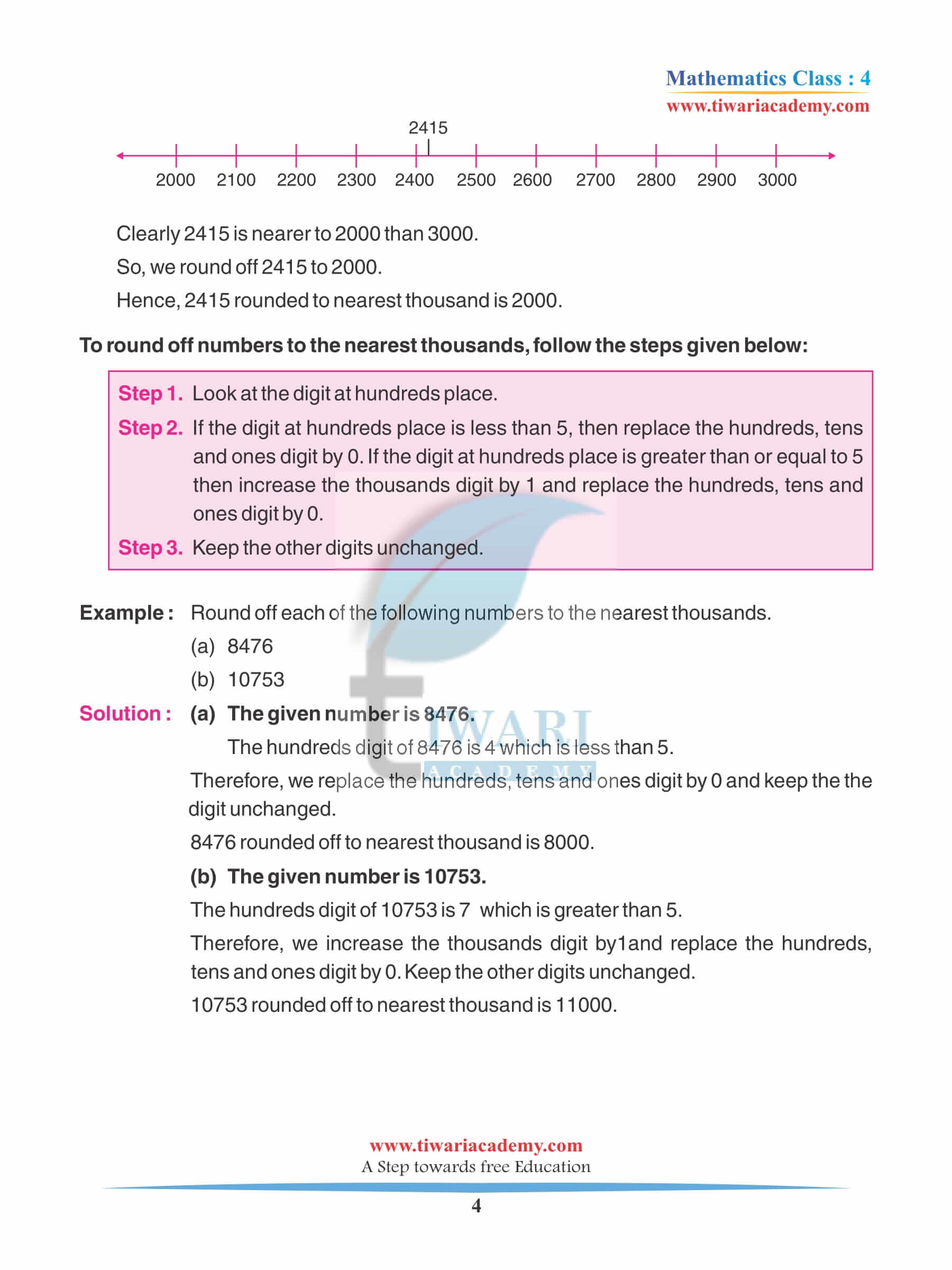 Class 4 Maths Chapter 12 Revision Exercises