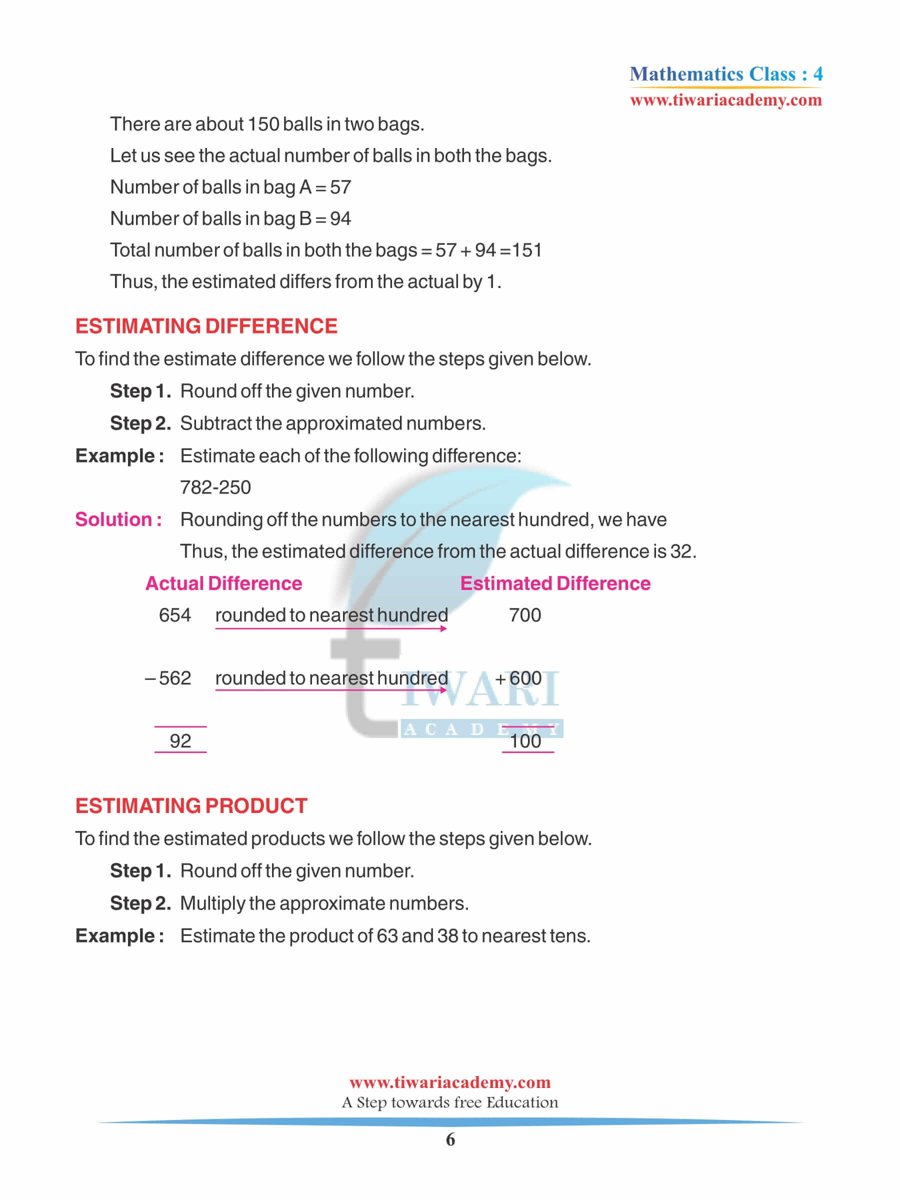 Class 4 Maths Chapter 12 Practice Questions