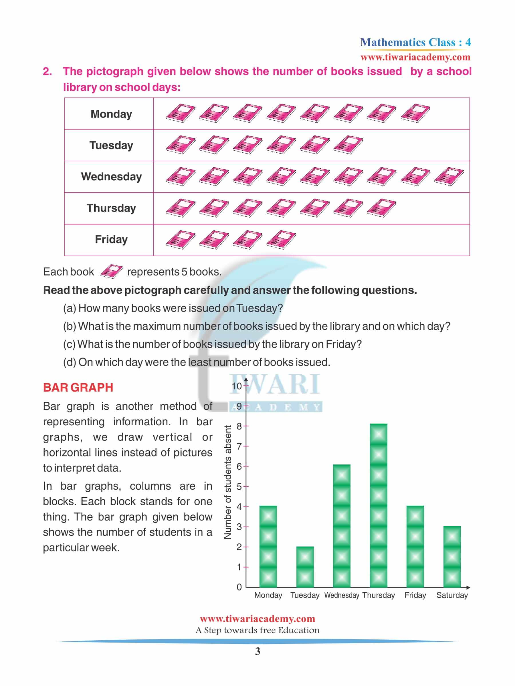 Class 4 Maths Chapter 14 Revision Assignments