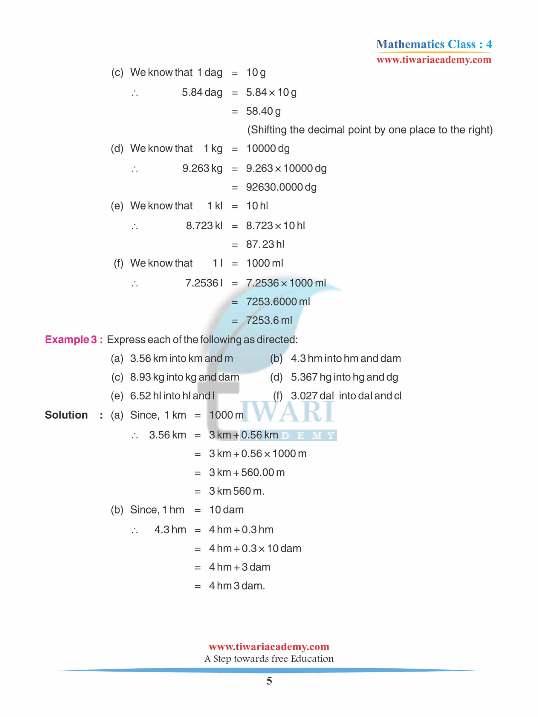 Class 4 Maths Chapter 2 Revision assignments