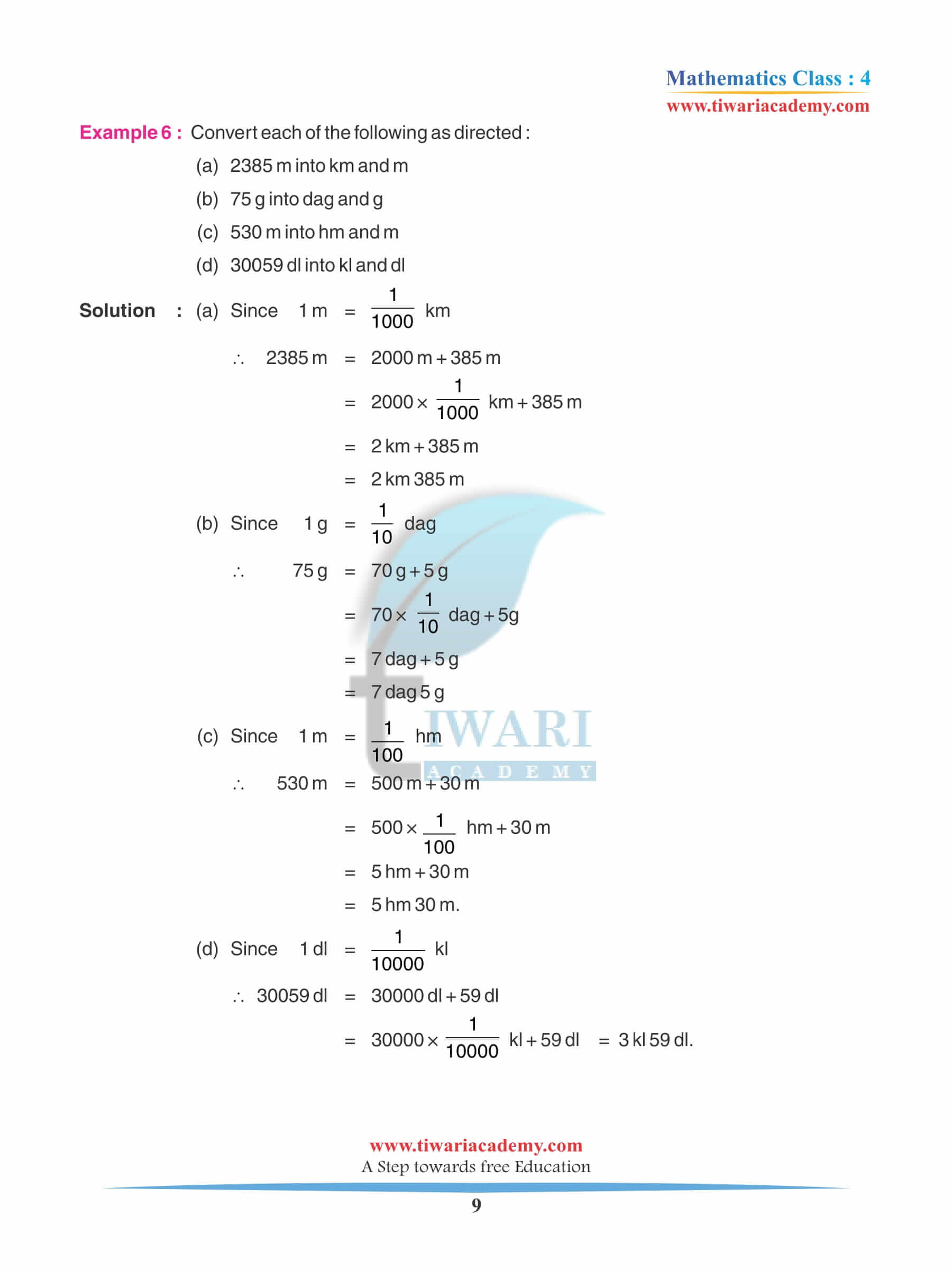 Class 4 Maths Chapter 2 Practice Questions