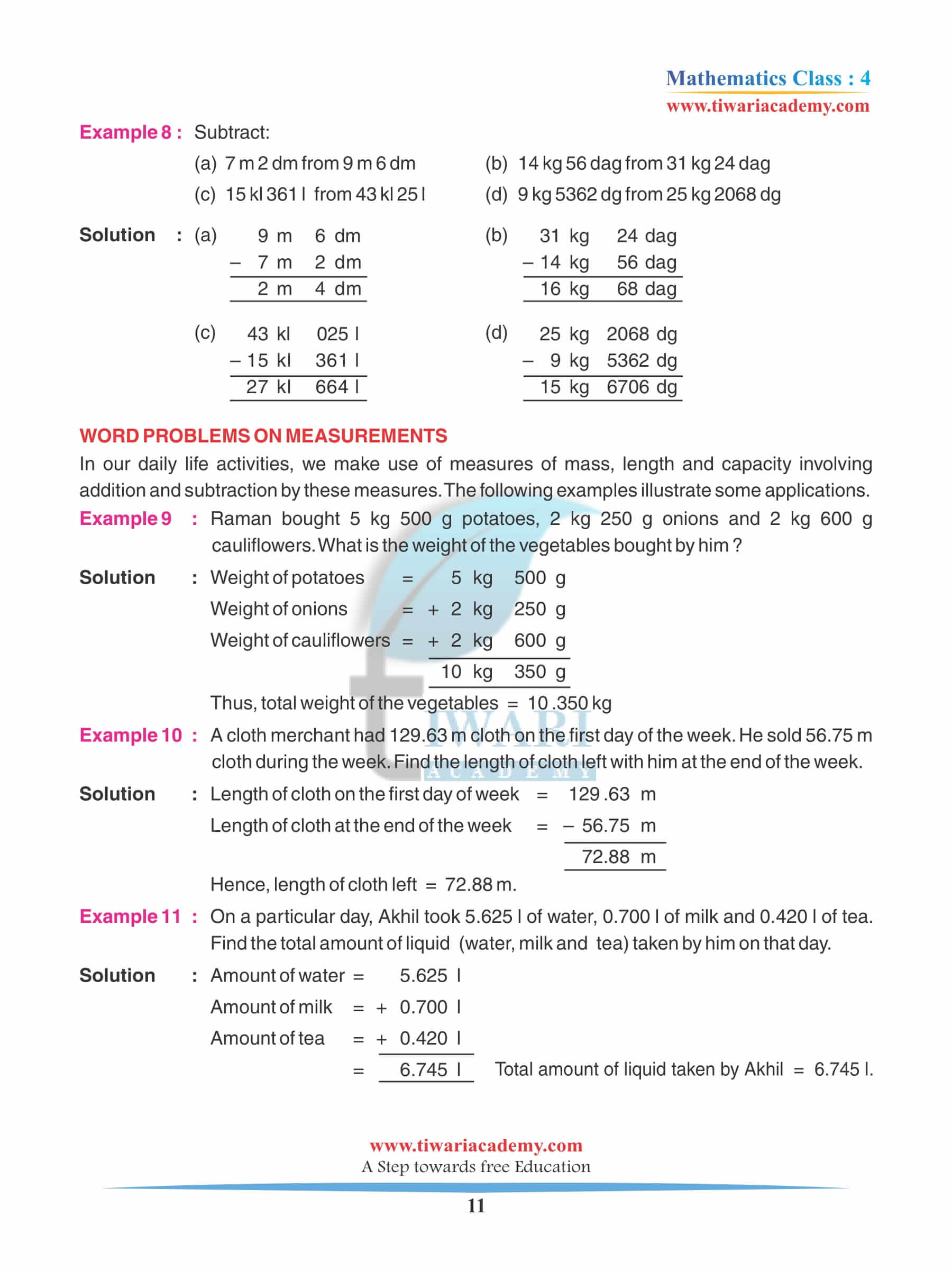 Class 4 Maths Chapter 2 Practice Extra Questions