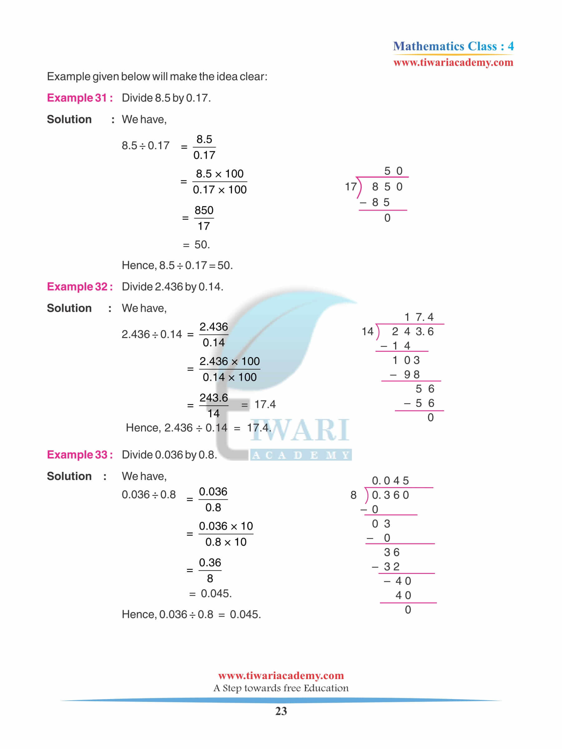 Class 4 Maths Chapter 9 Extra