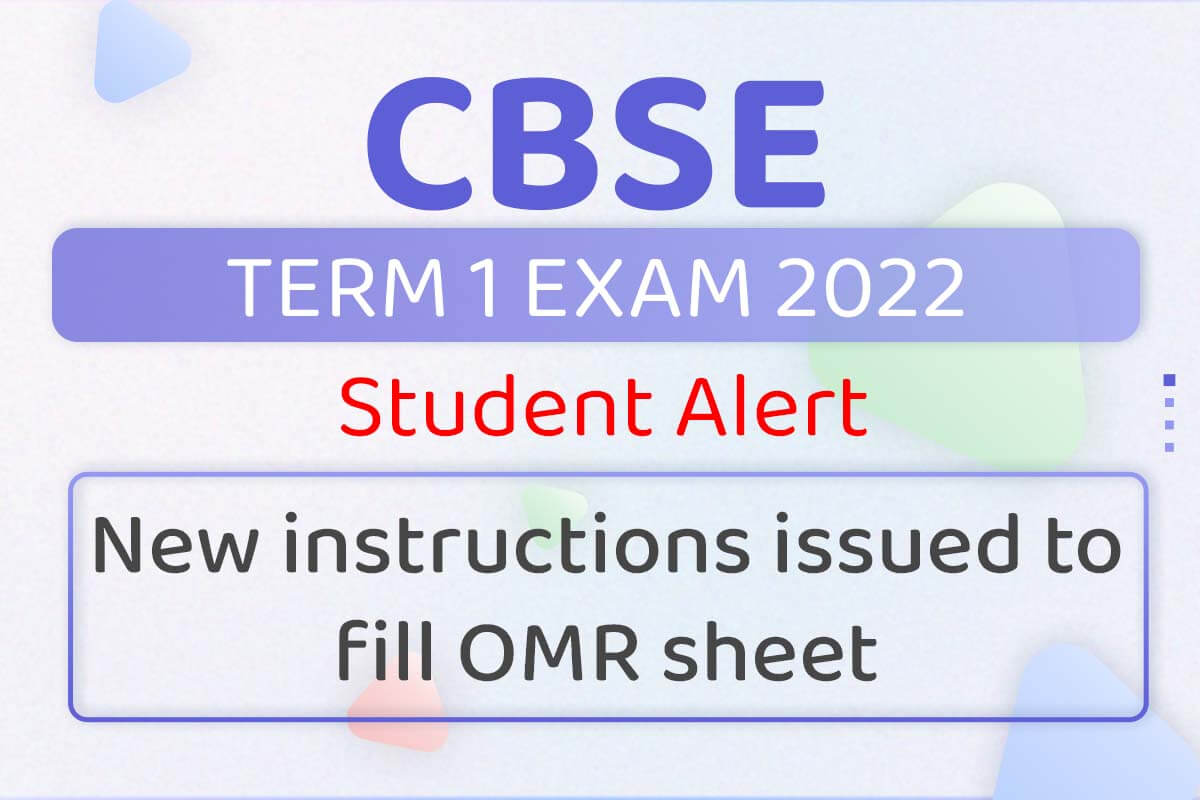 CBSE Term 1 Exam 2021, Student Alert