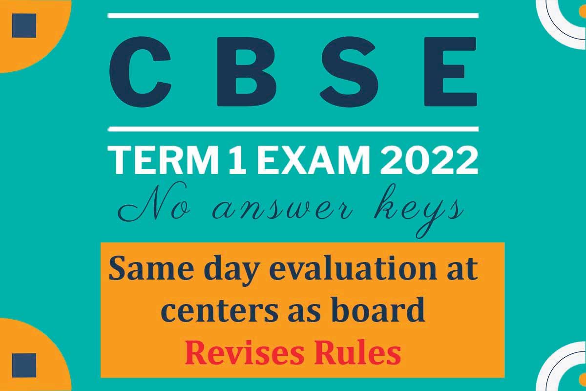CBSE Term 1 Exam 2021, No answer keys