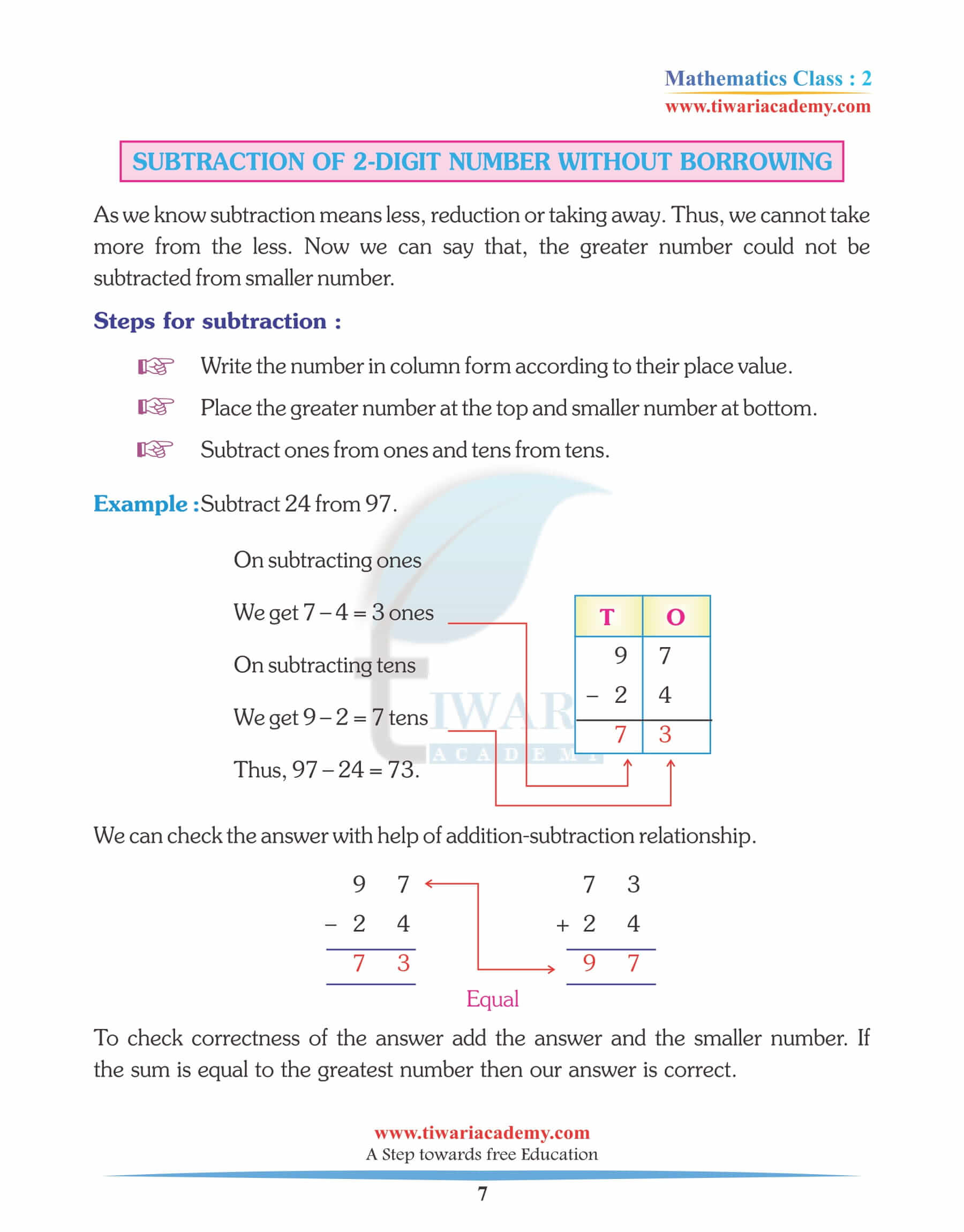 Class 2 Maths Chapter 6 Practice