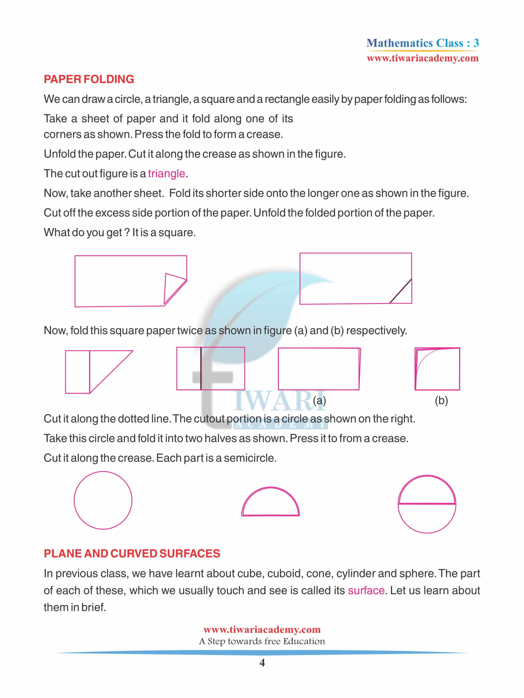 Class 3 Maths Chapter 14 Practice