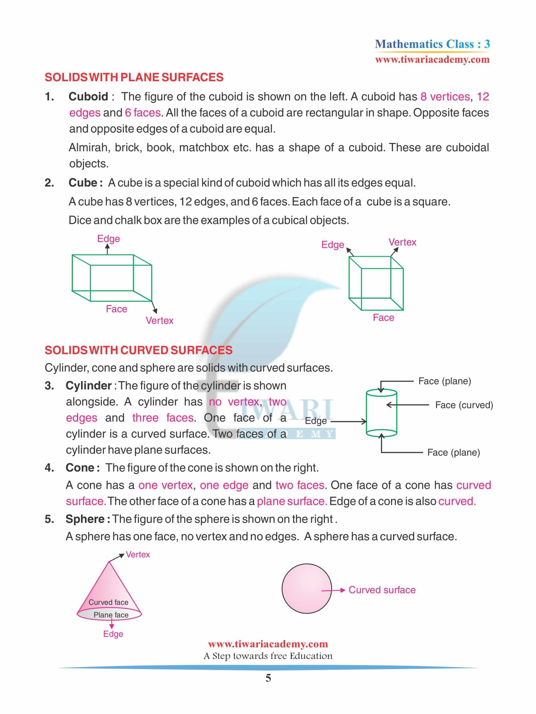 Class 3 Maths Chapter 14 Practice questions