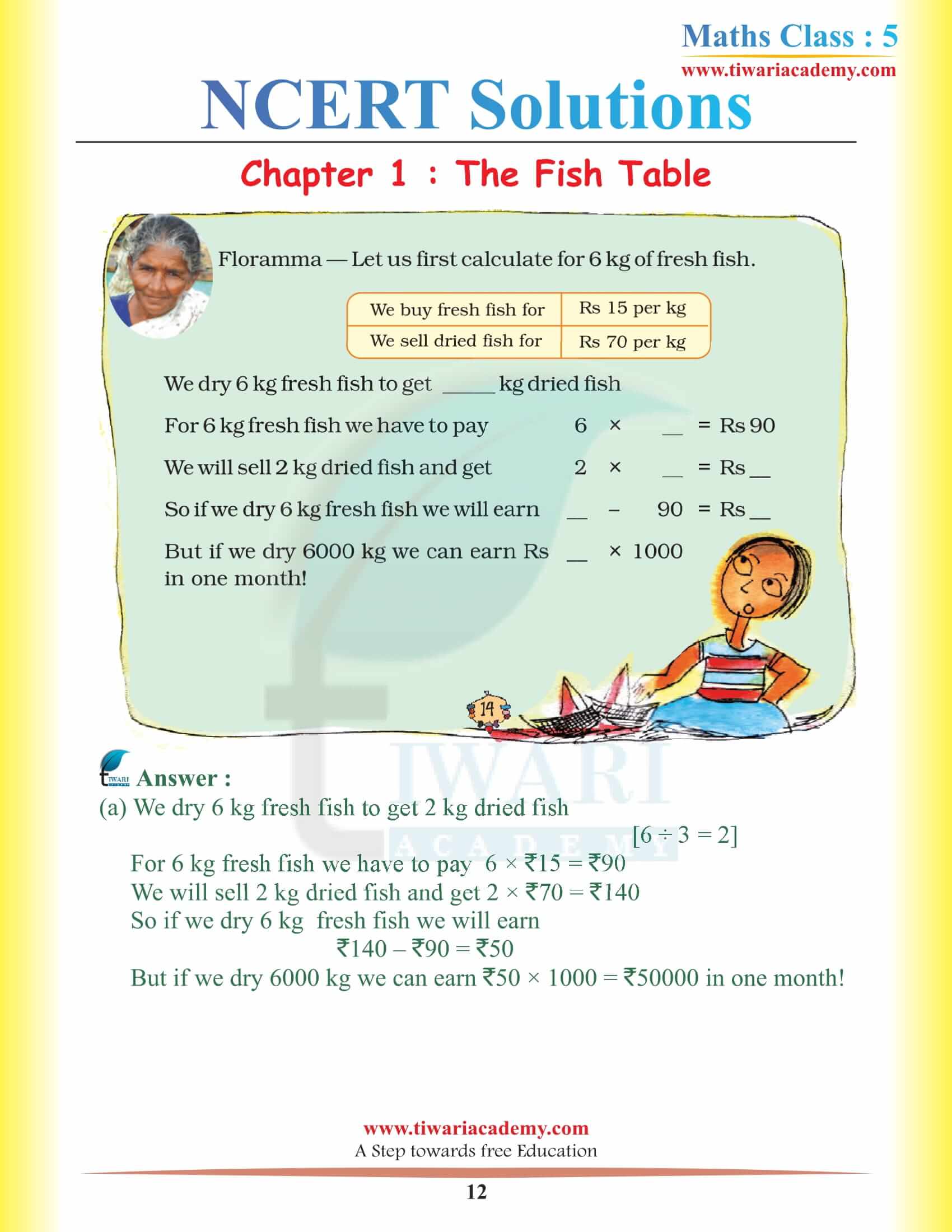 Class 5 Maths Magic Chapter 1 Question Answers