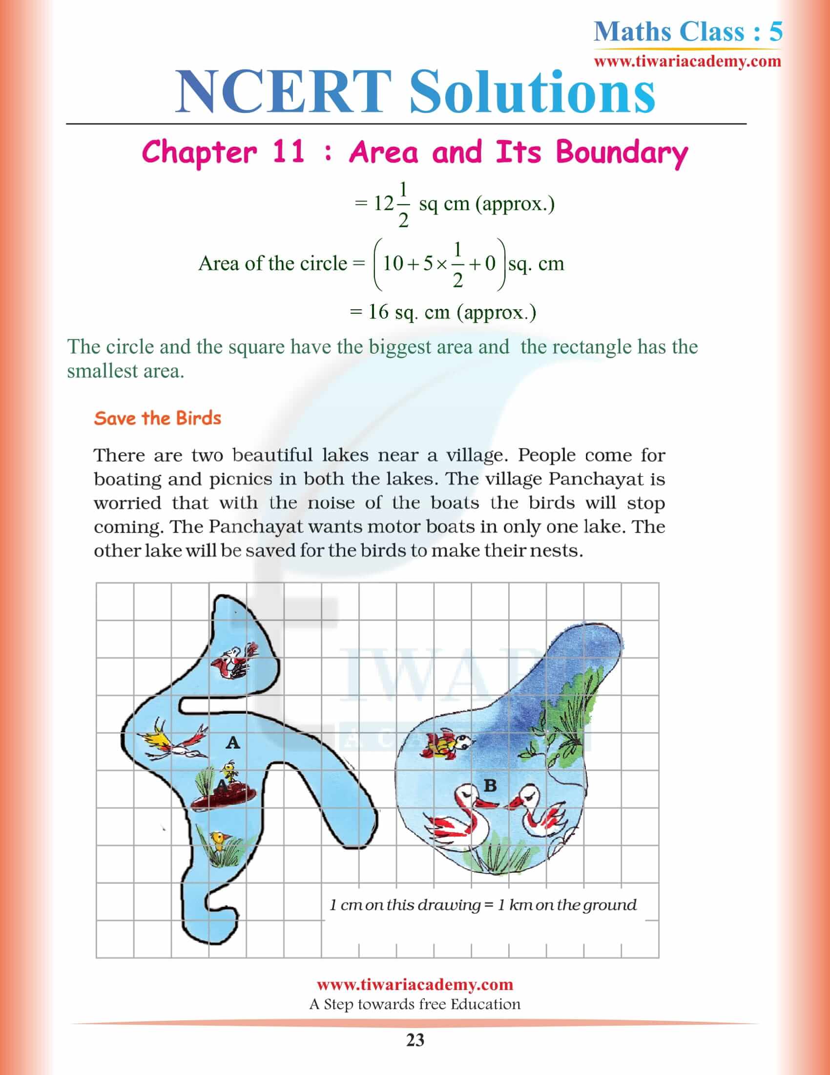 5th Math NCERT Chapter 11 Solutions Free Download