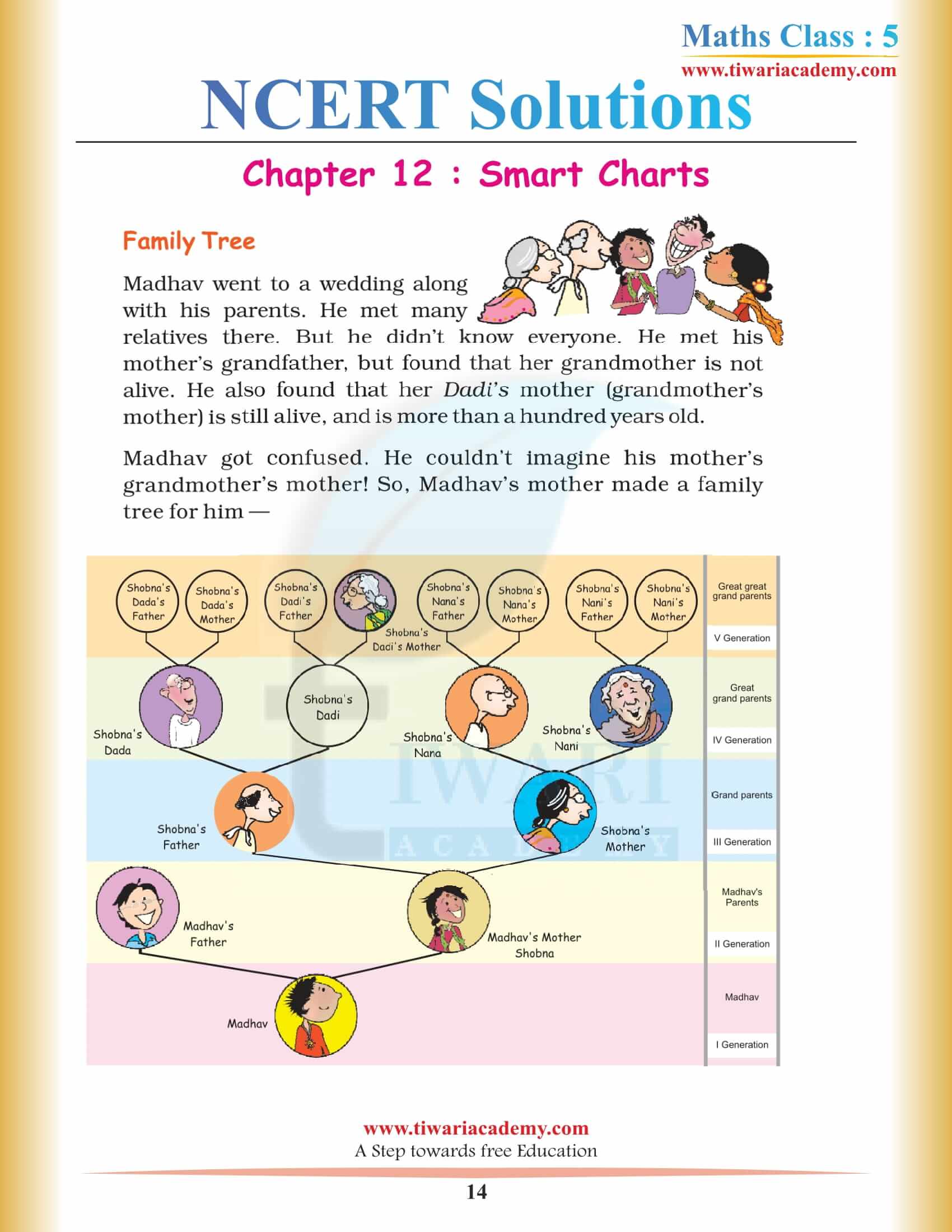 Grade 5 Maths Chapter 12 all Question Answers