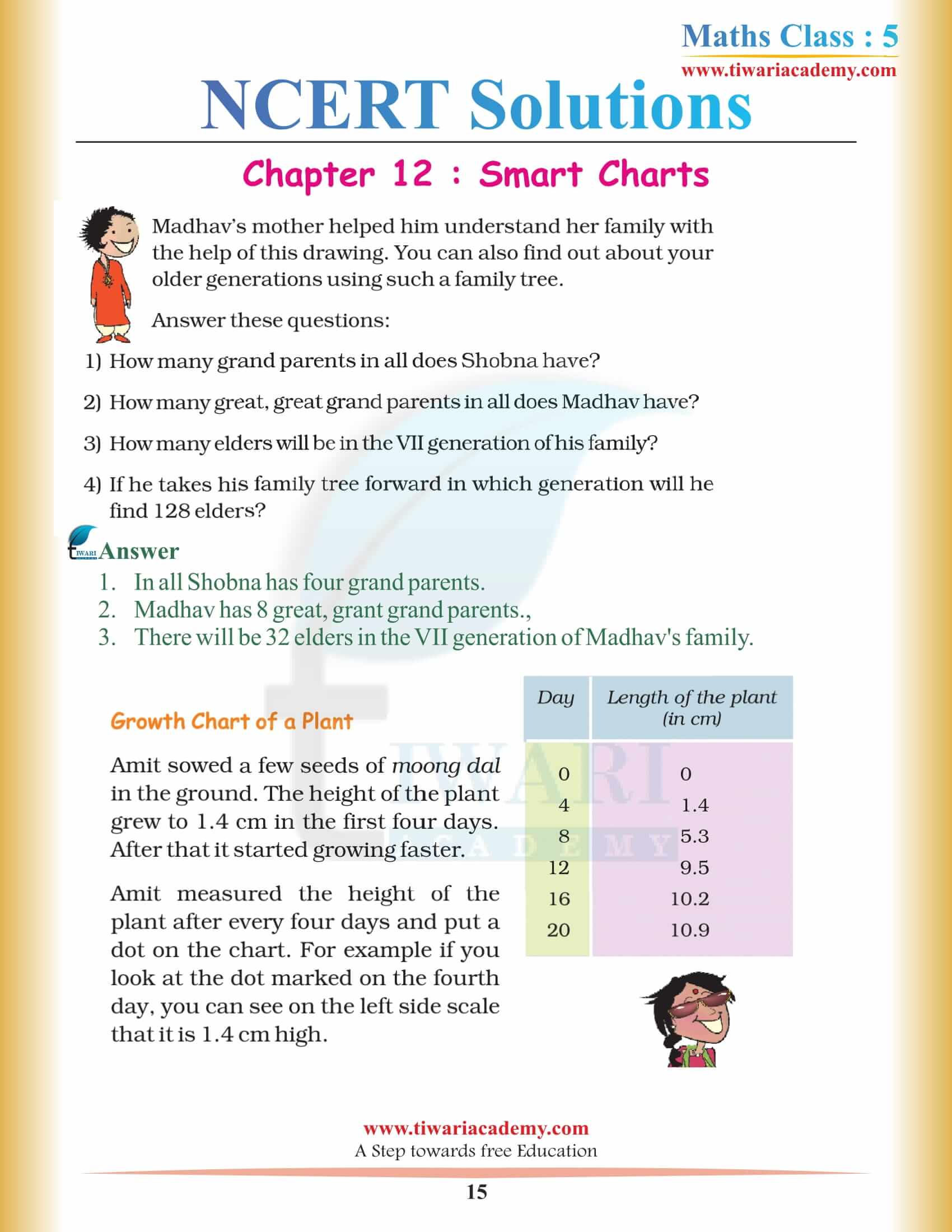 Grade 5 Maths Chapter 12 free download