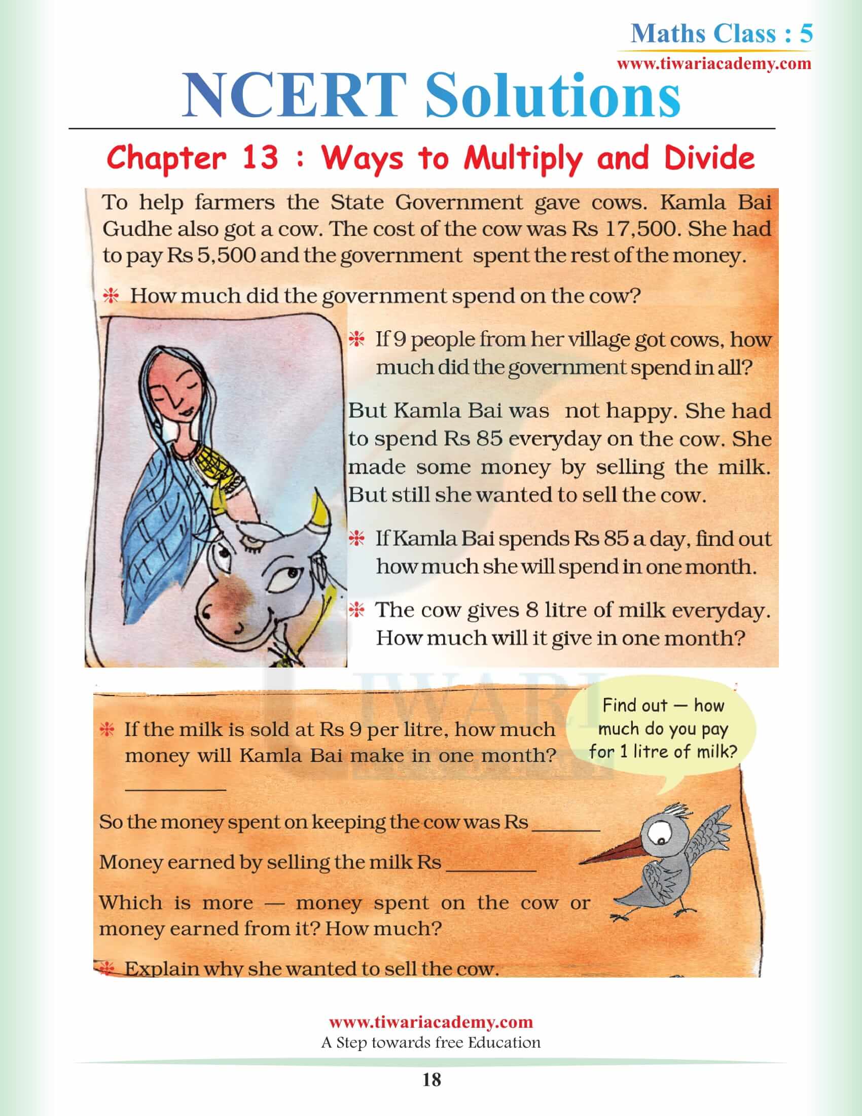 Class 5 Math Magic NCERT Chapter 13 Answers