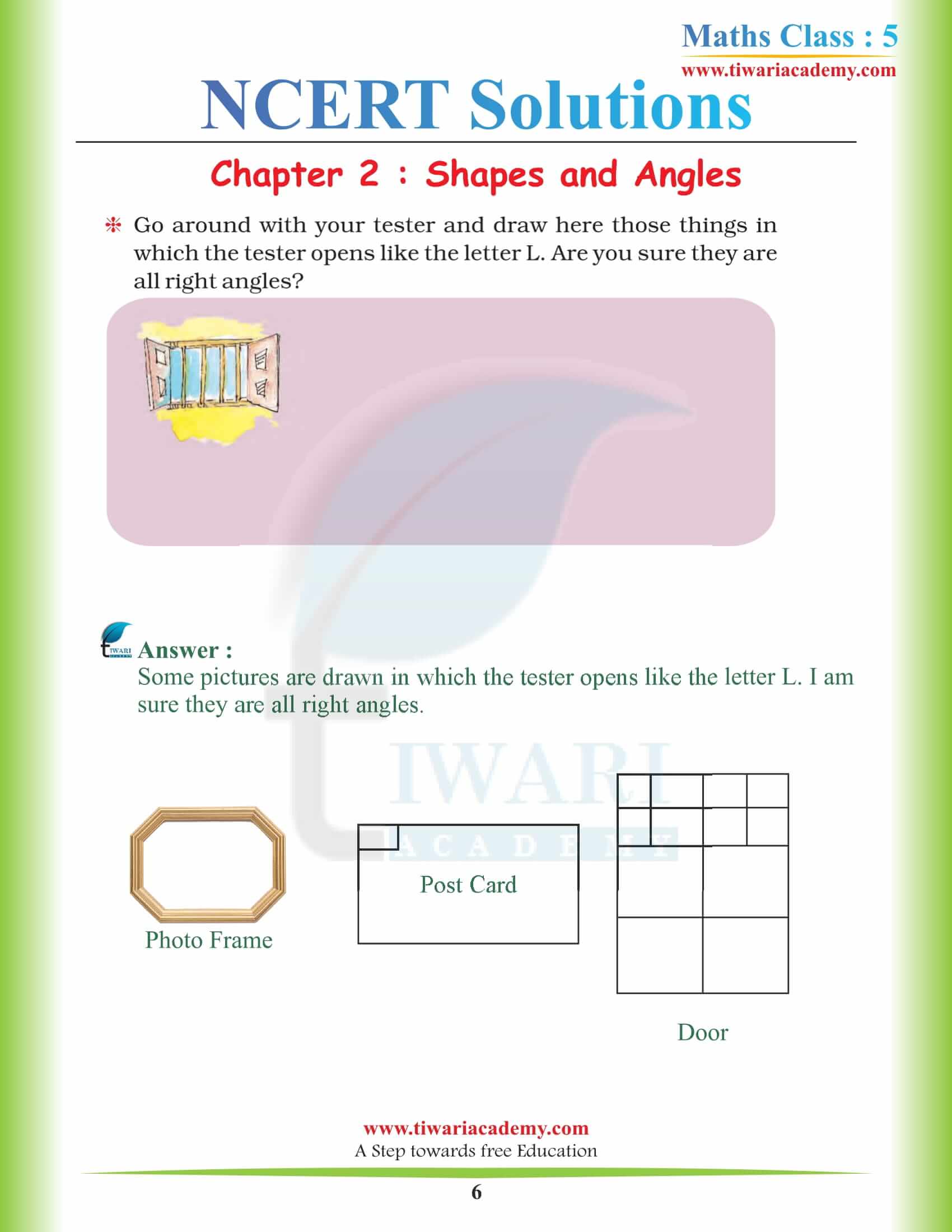 Class 5 Maths Chapter 2