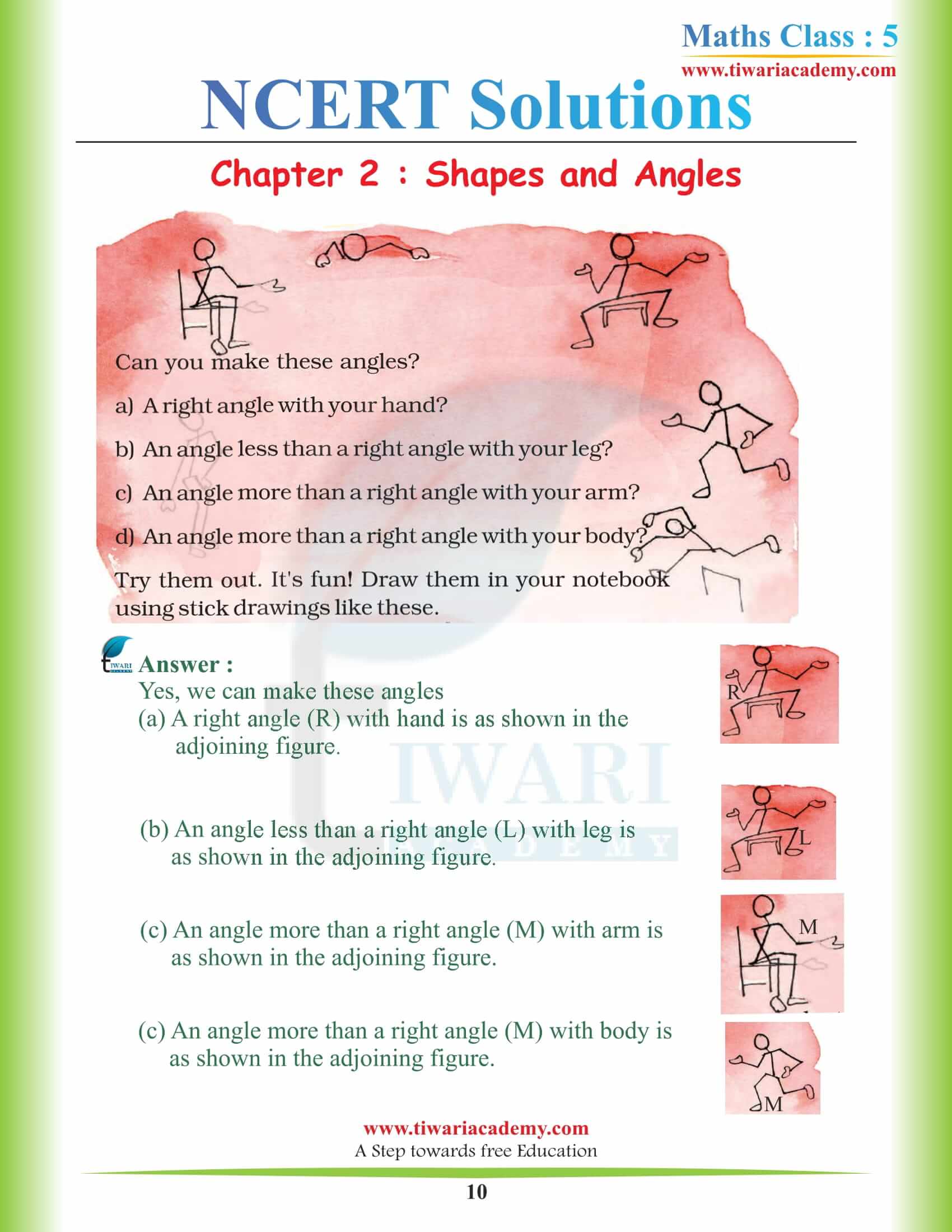 Class 5 Maths Chapter 2 CBSE Question Answers